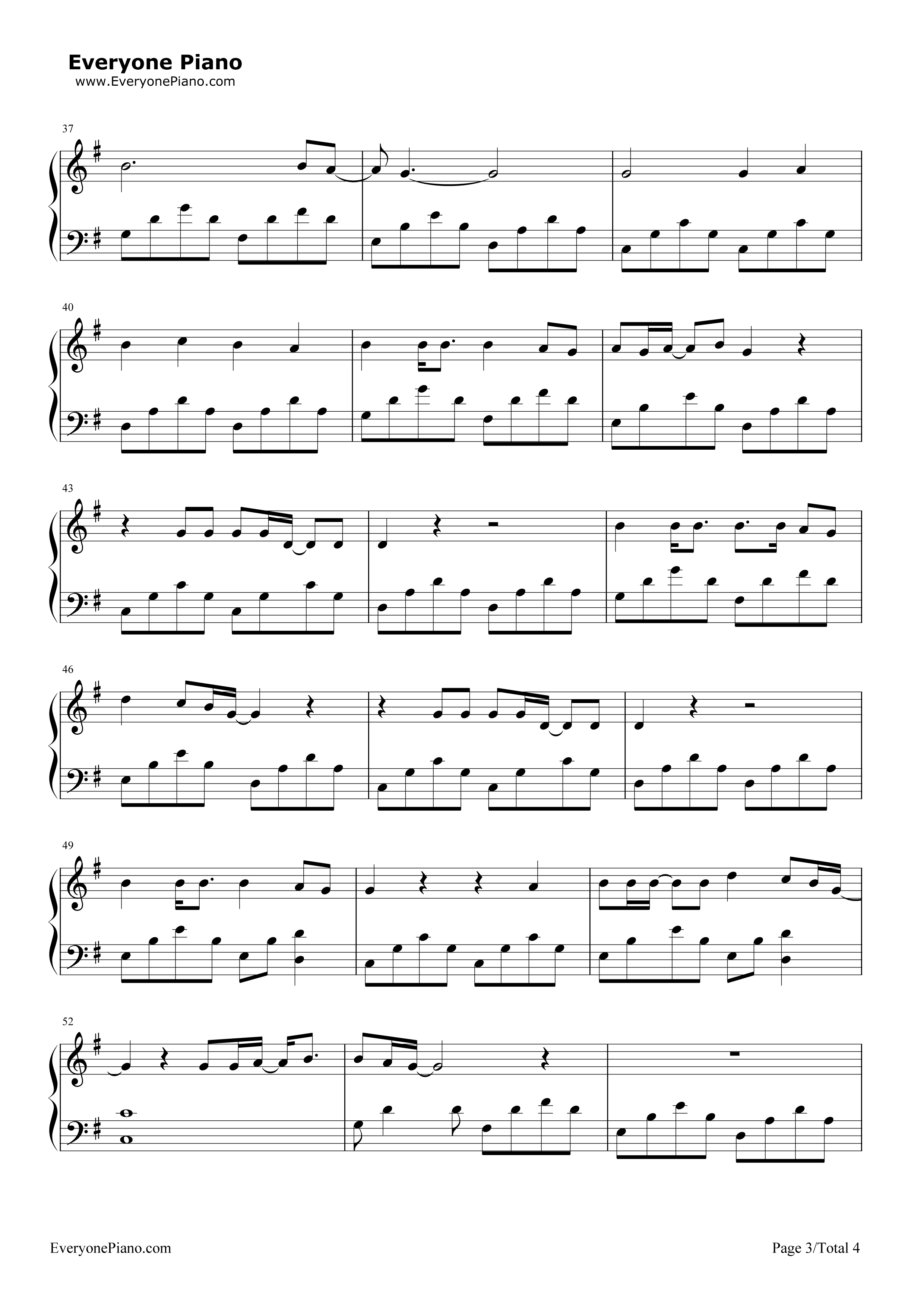 Green_Day钢琴谱_Green_Day