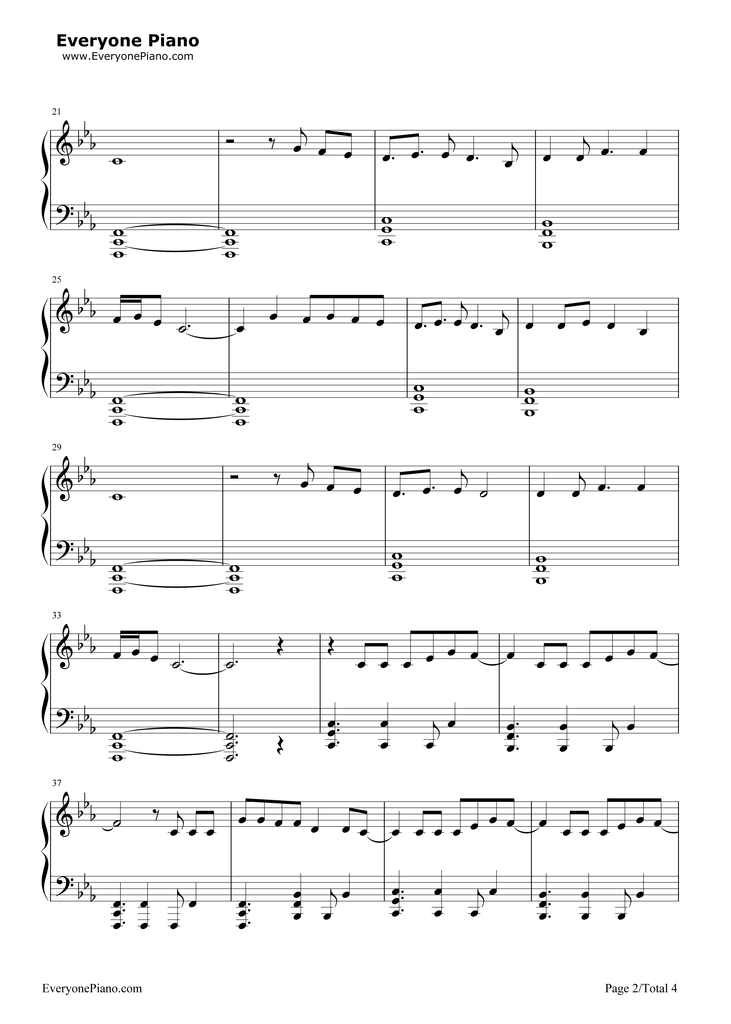 Scars钢琴谱_Tove_Lo