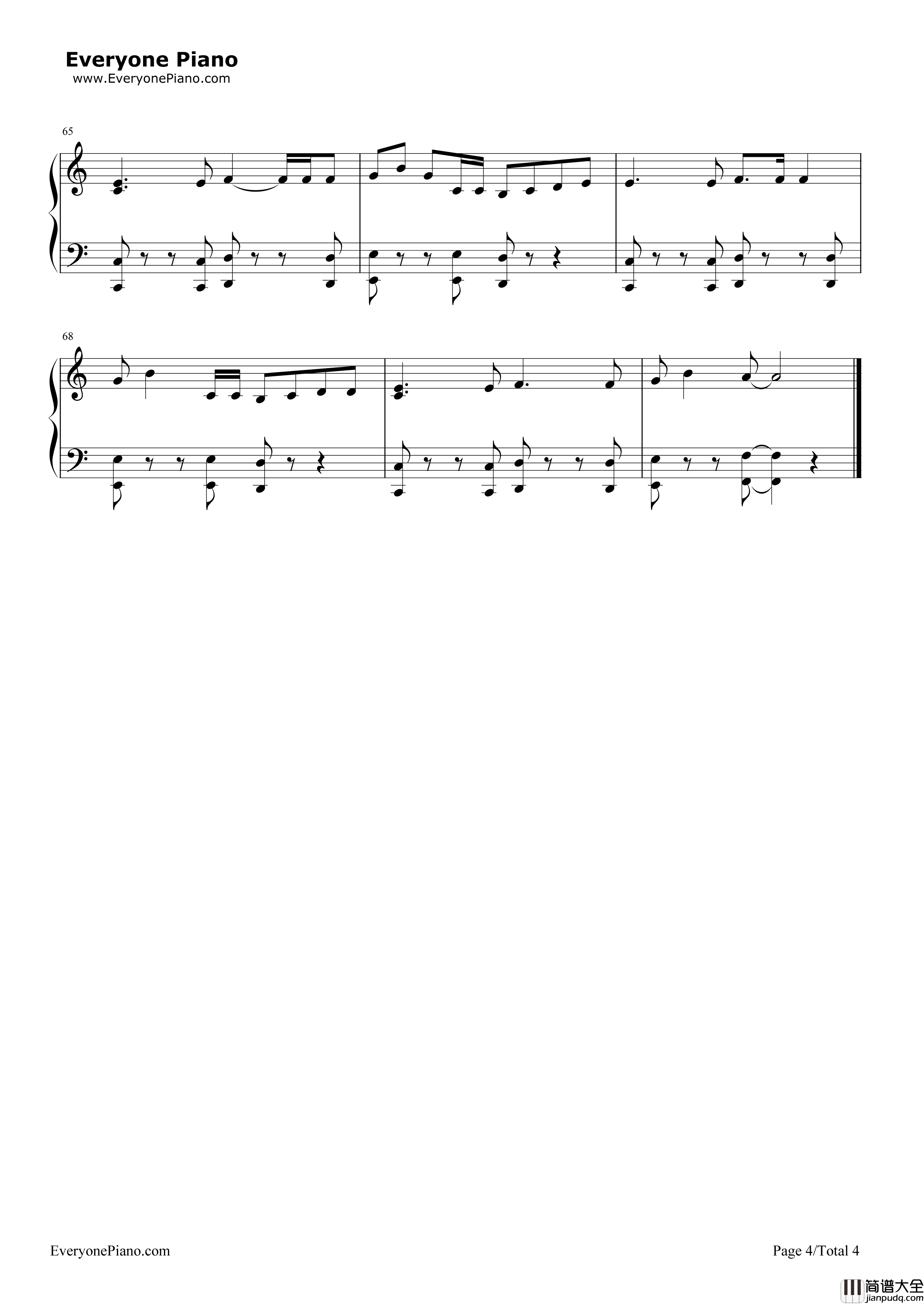 只看我的眼(My_Eyes)钢琴谱_10cm