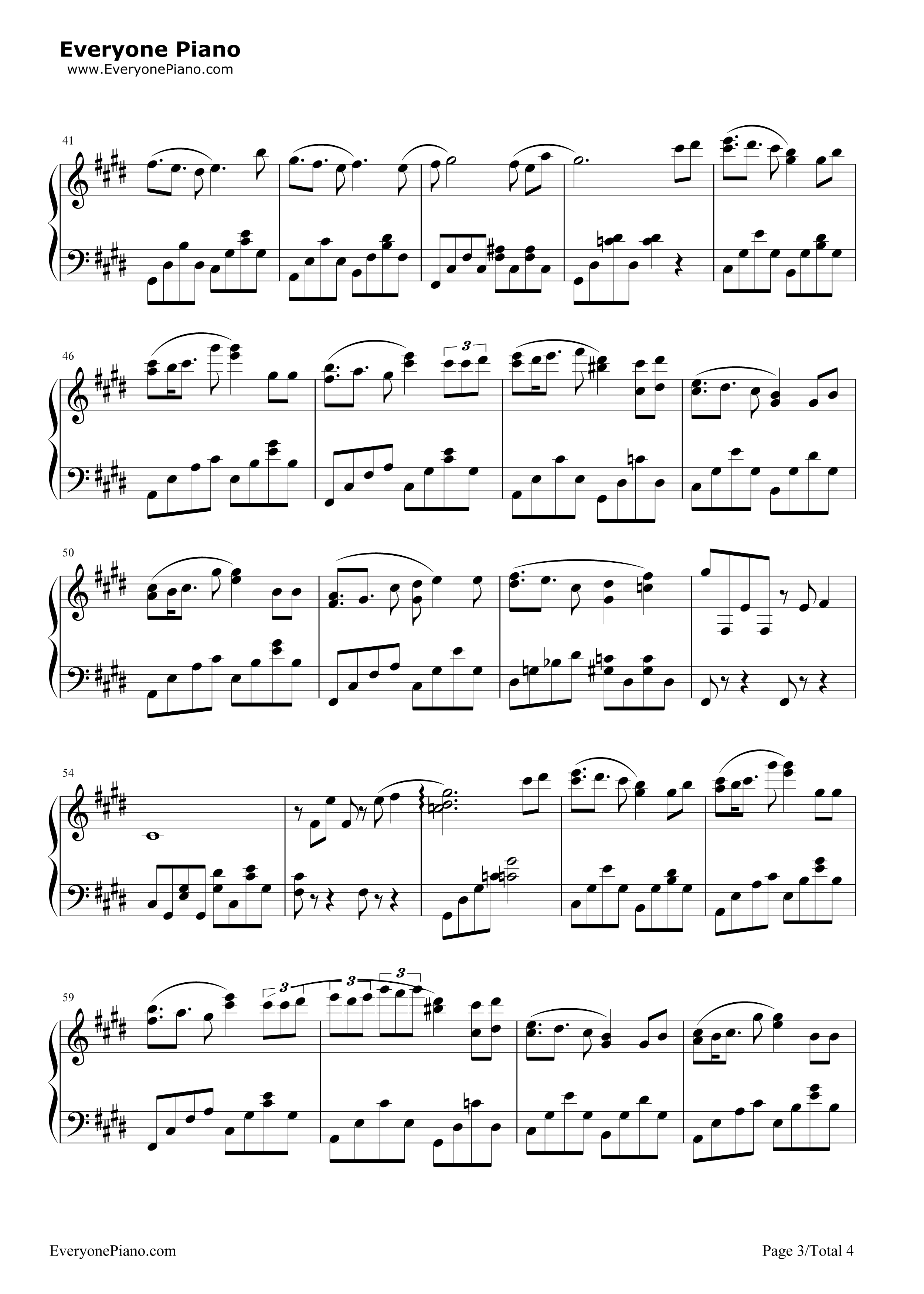 天地不容钢琴谱_胡鸿钧