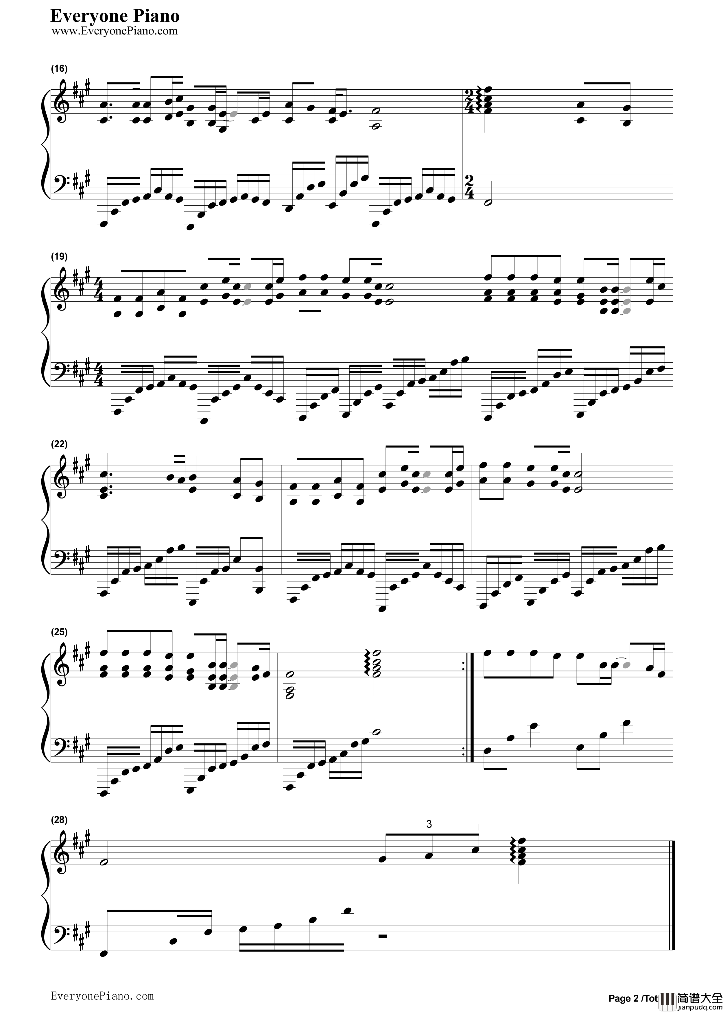 马航去的地方钢琴谱_马健南