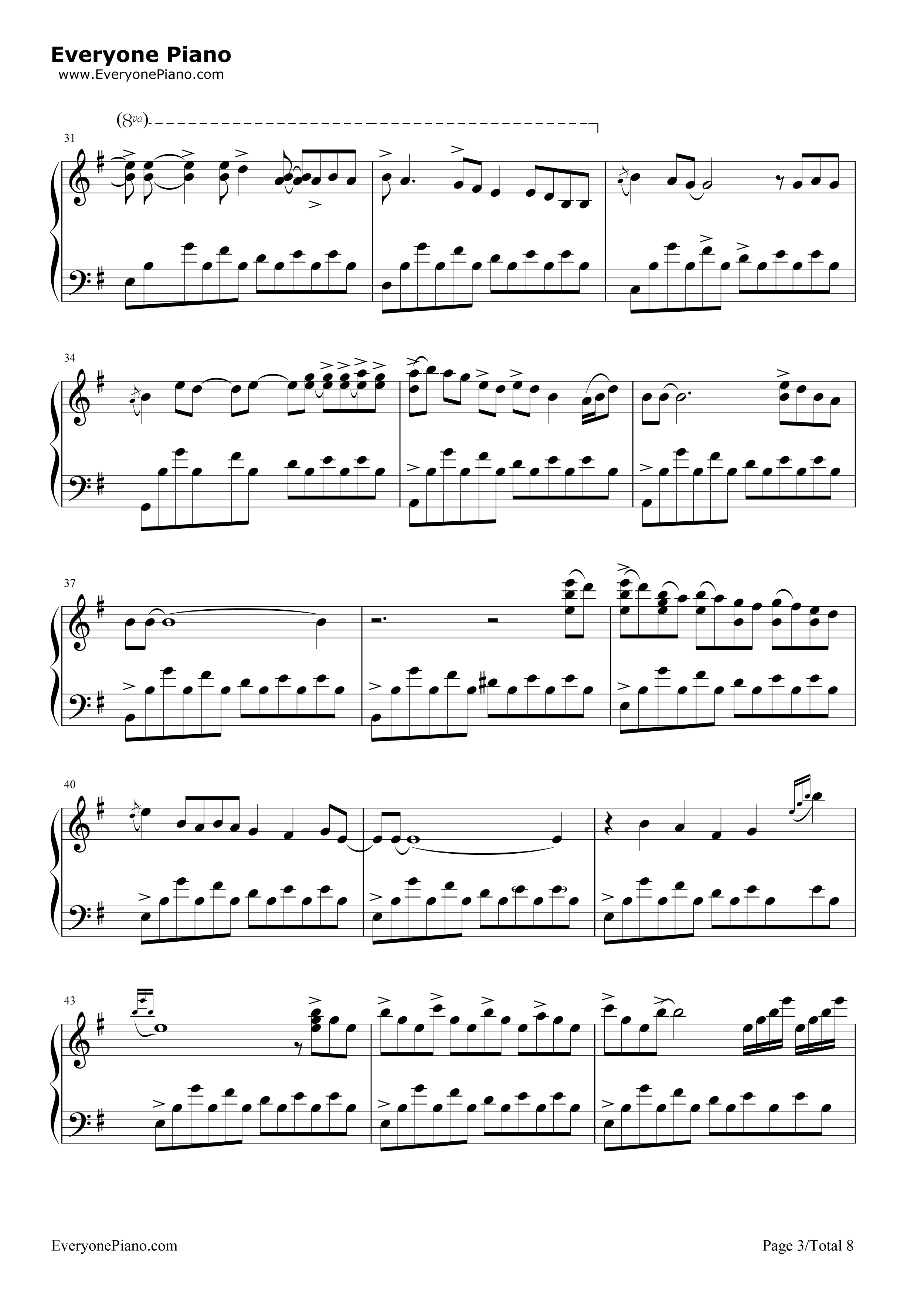 February_Sea二月海钢琴谱_George_Winston