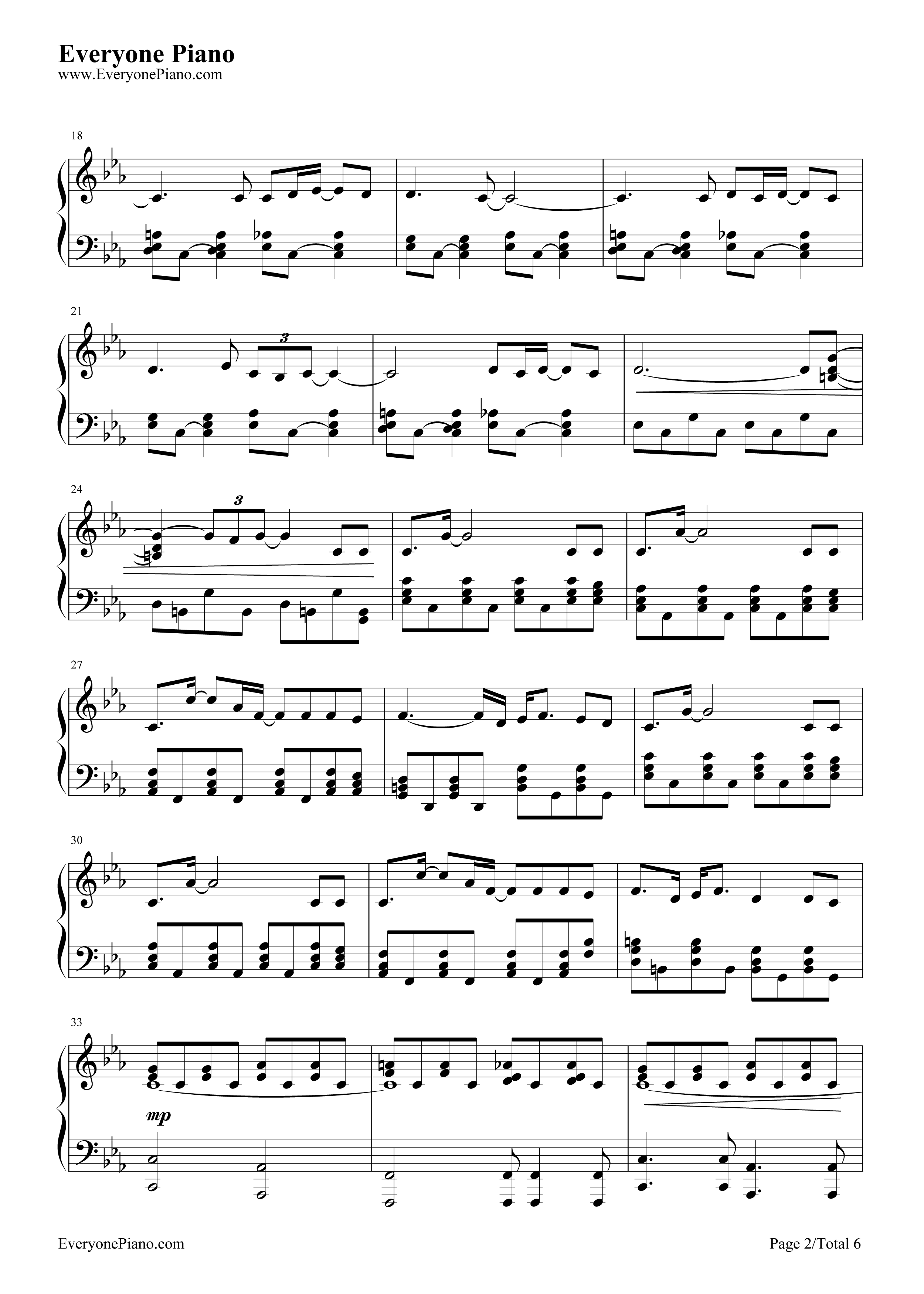 Skyfall钢琴谱_阿黛尔__Adele