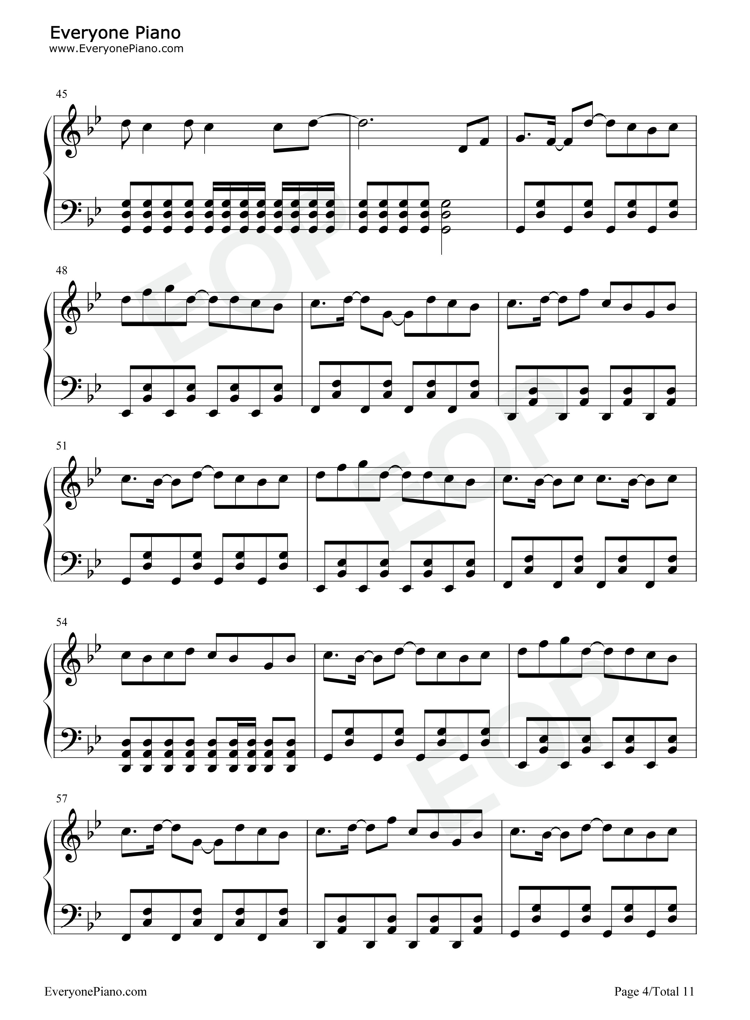 九九八十一钢琴谱_乐正绫_洛天依