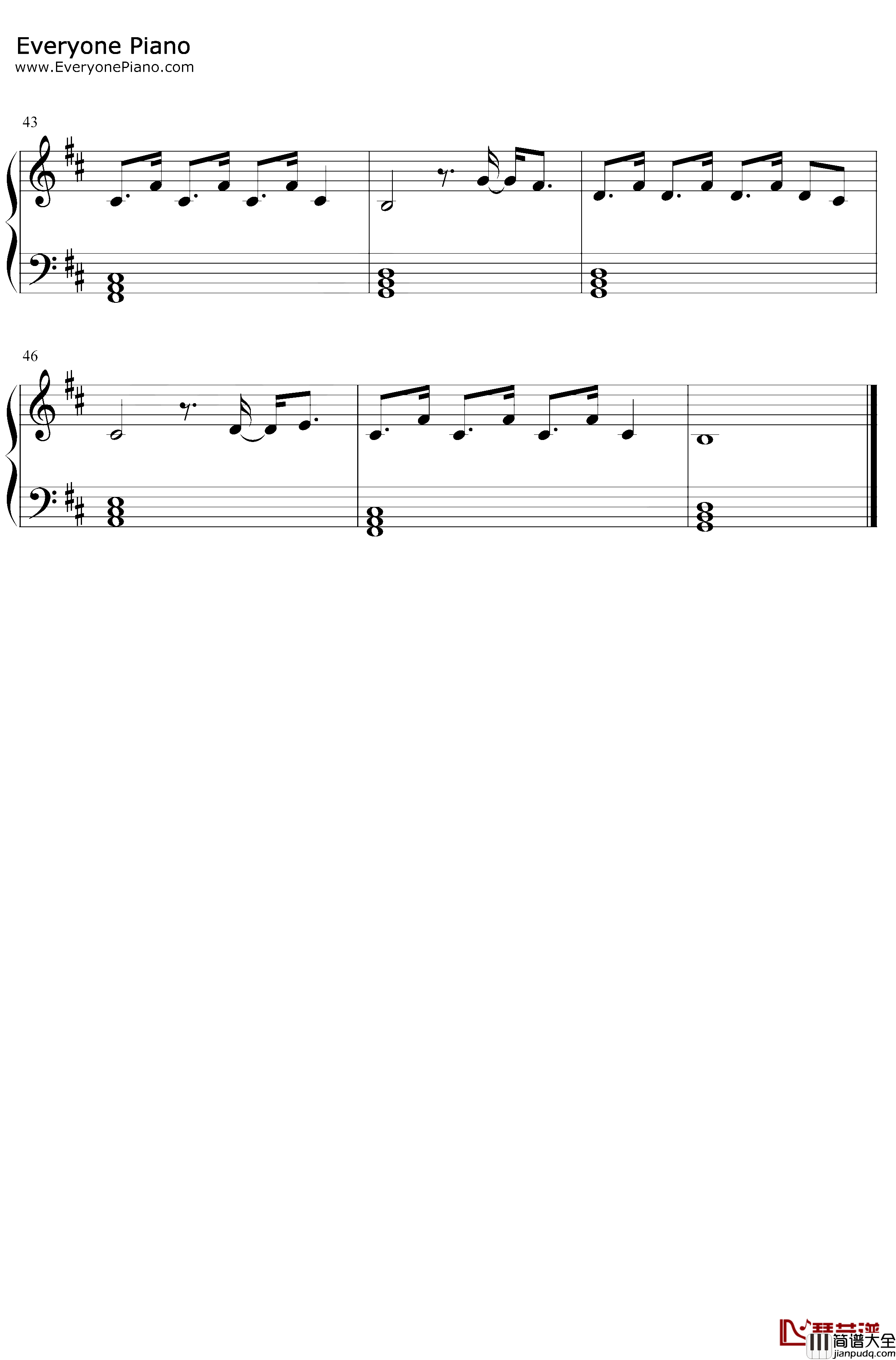 Lonely钢琴谱_JustinBieberBennyBlanco_JustinBieberftBennyBlanco