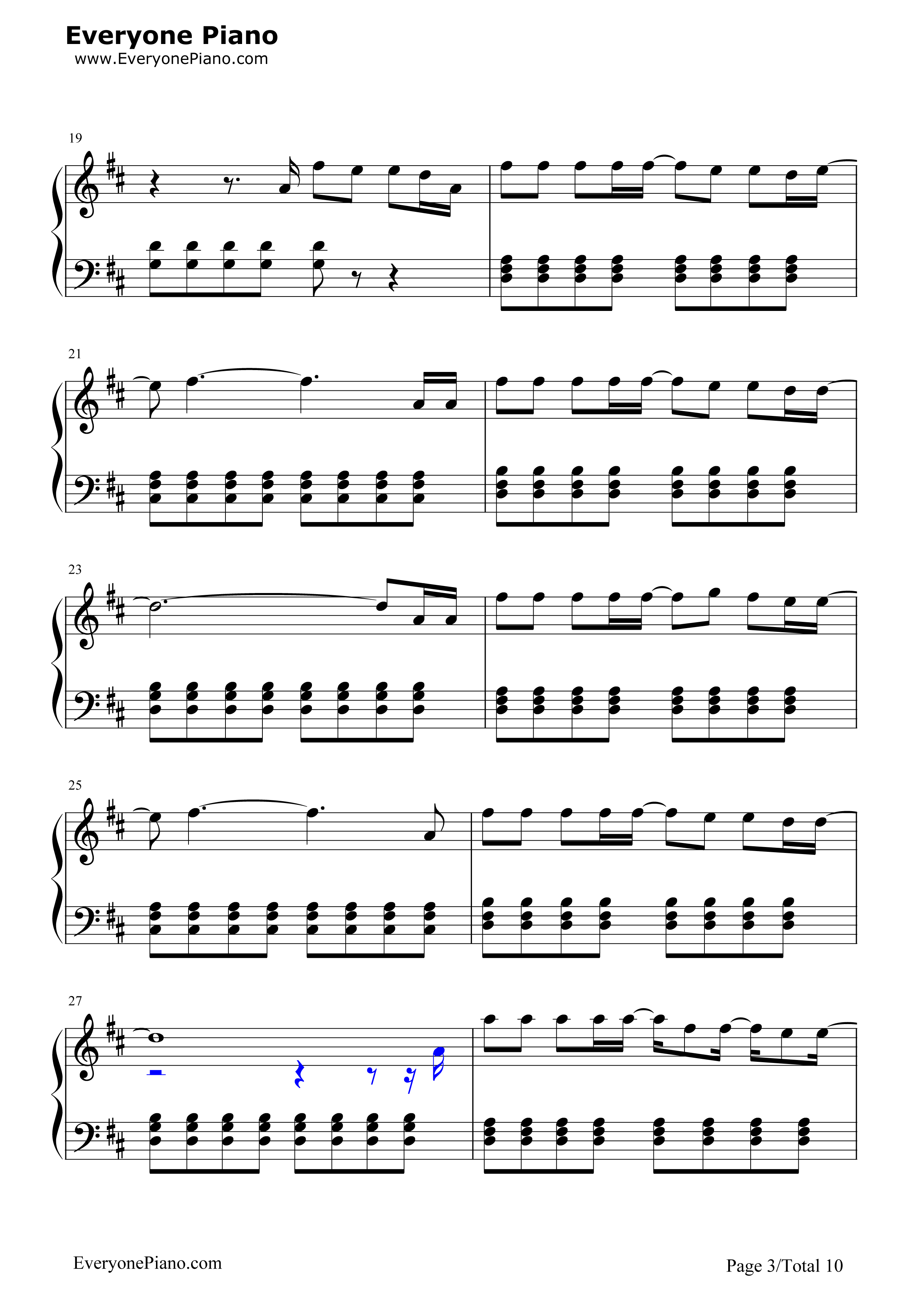 Amnesia钢琴谱_5_Seconds_of_Summer