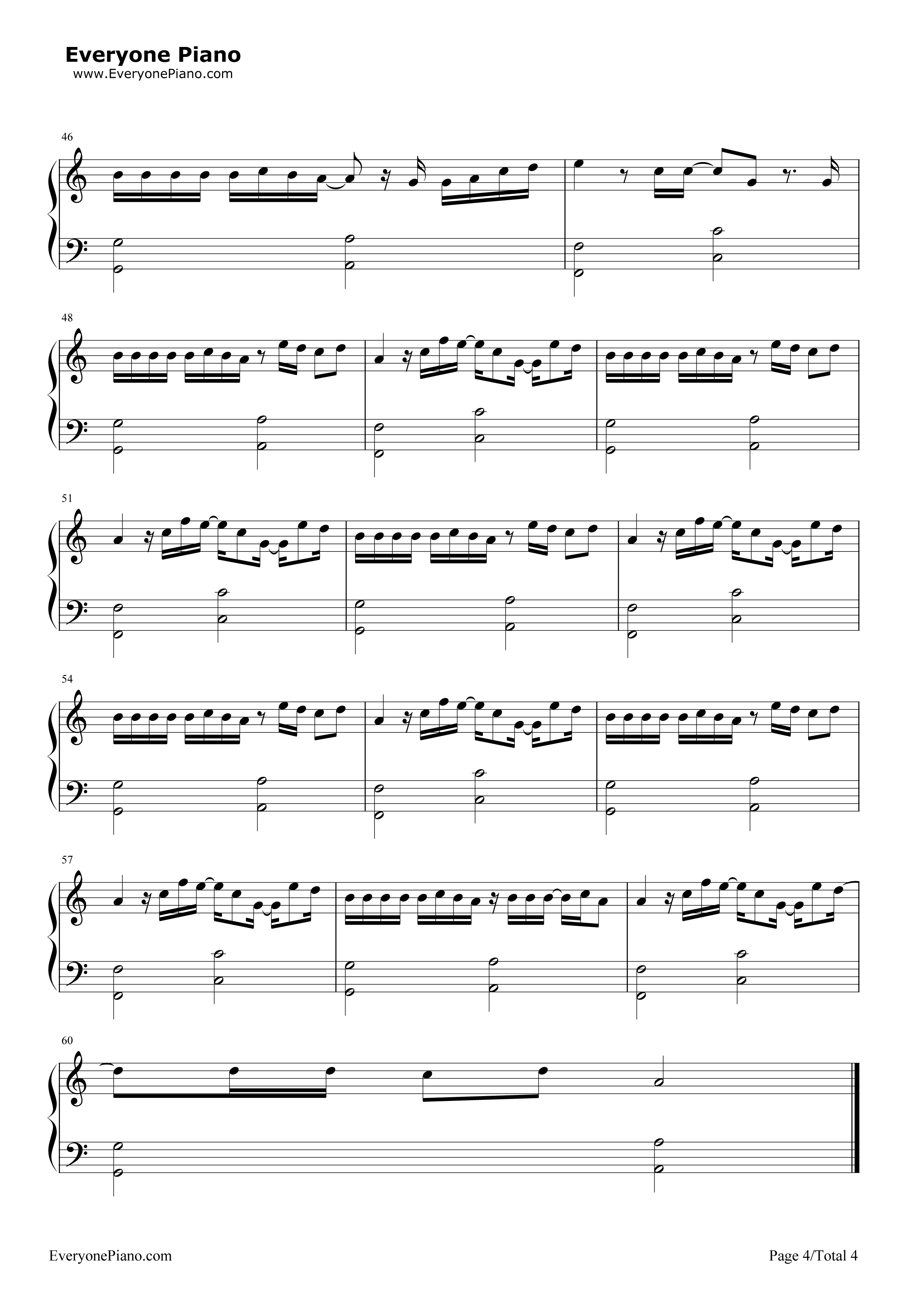 I Don't Wanna Live Forever钢琴谱_Zayn_Malik_Taylor_Swift