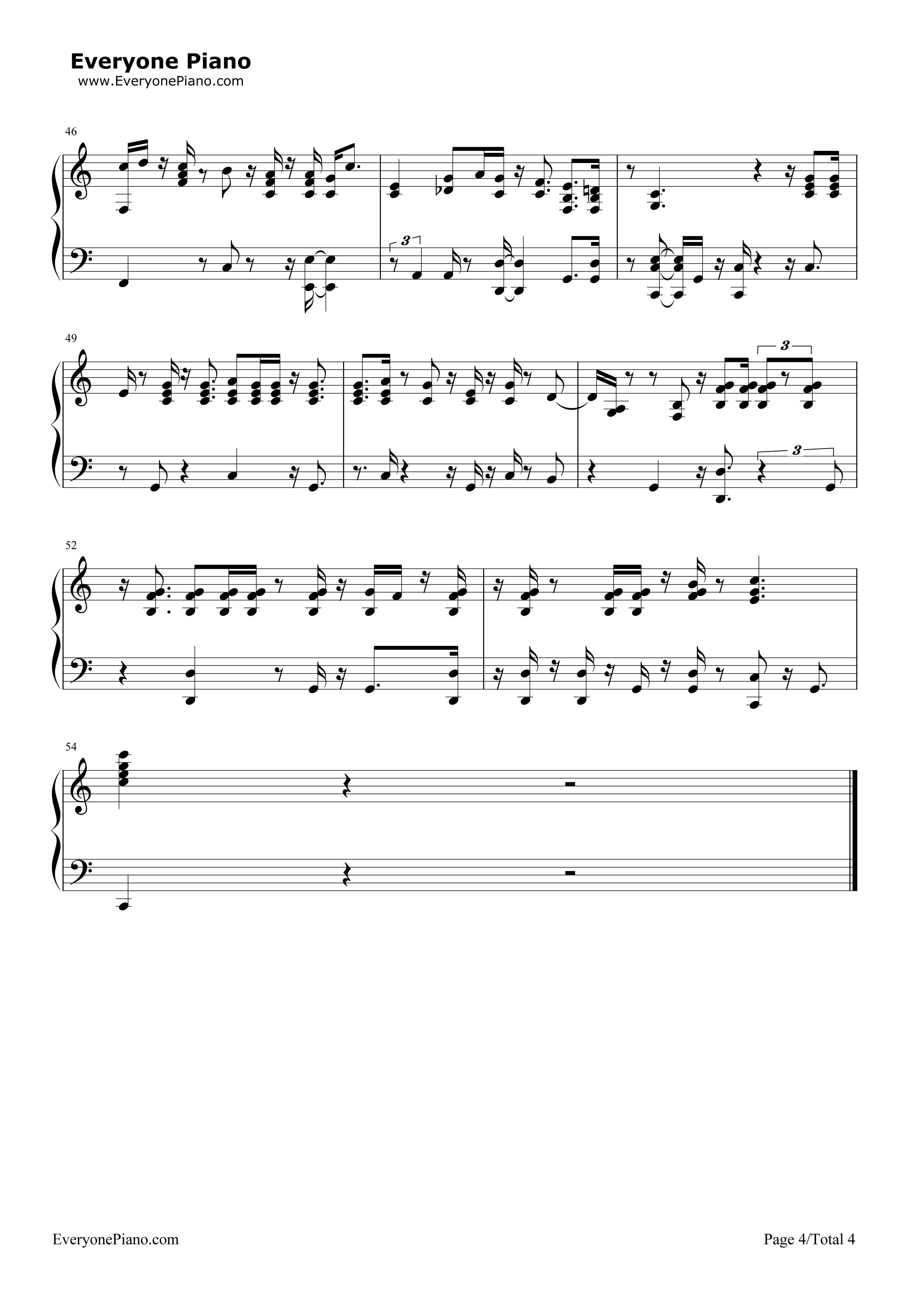 Frosty_the_Snowman钢琴谱_Gene_Autry_&_The_Cass_County_Boys