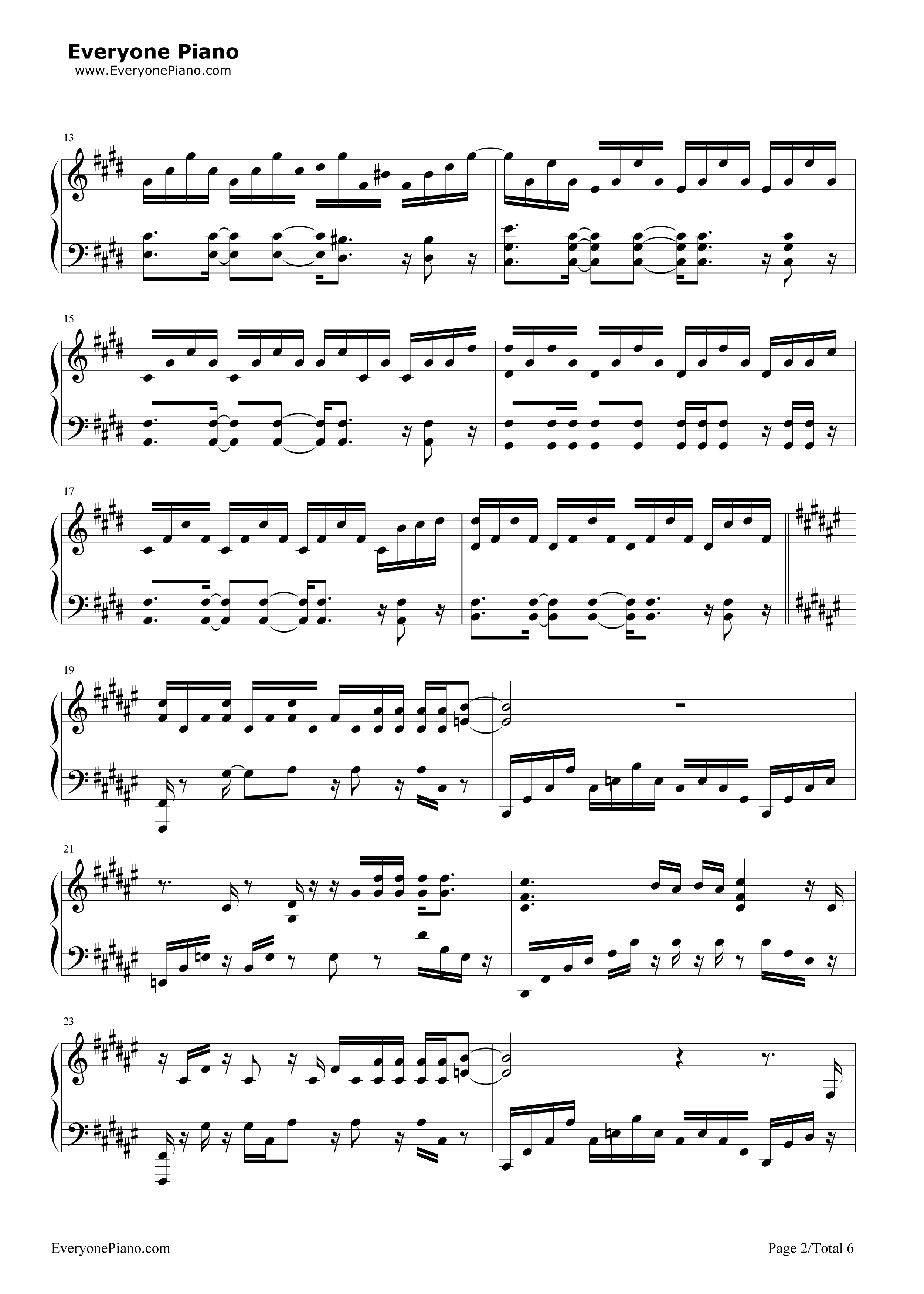 Atlas钢琴谱_Coldplay