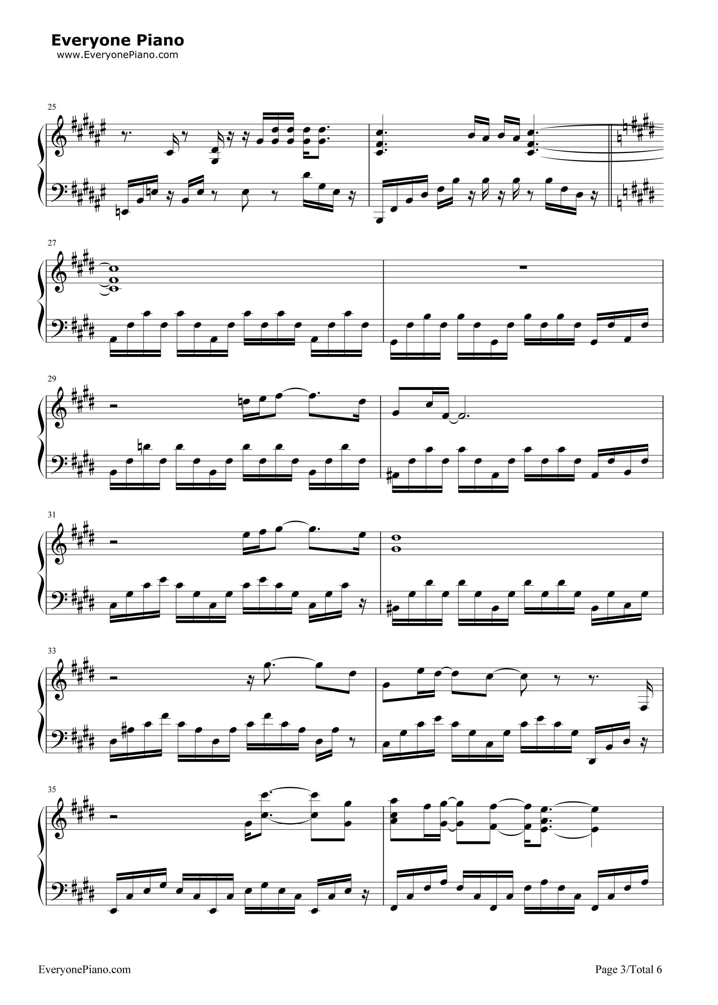 Atlas钢琴谱_Coldplay