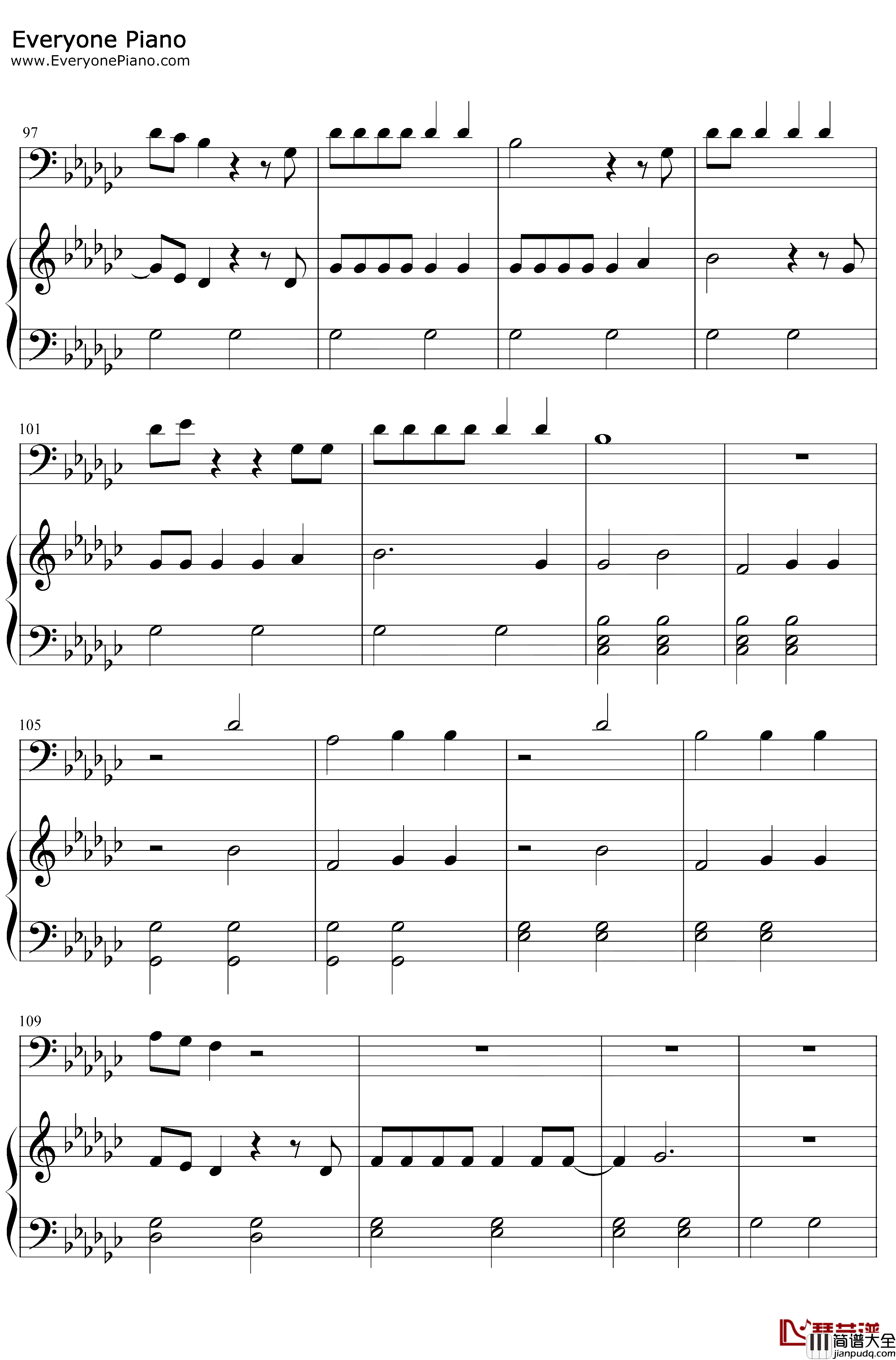 Exile钢琴谱_TaylorSwiftBonIver_TaylorSwiftftBonIver