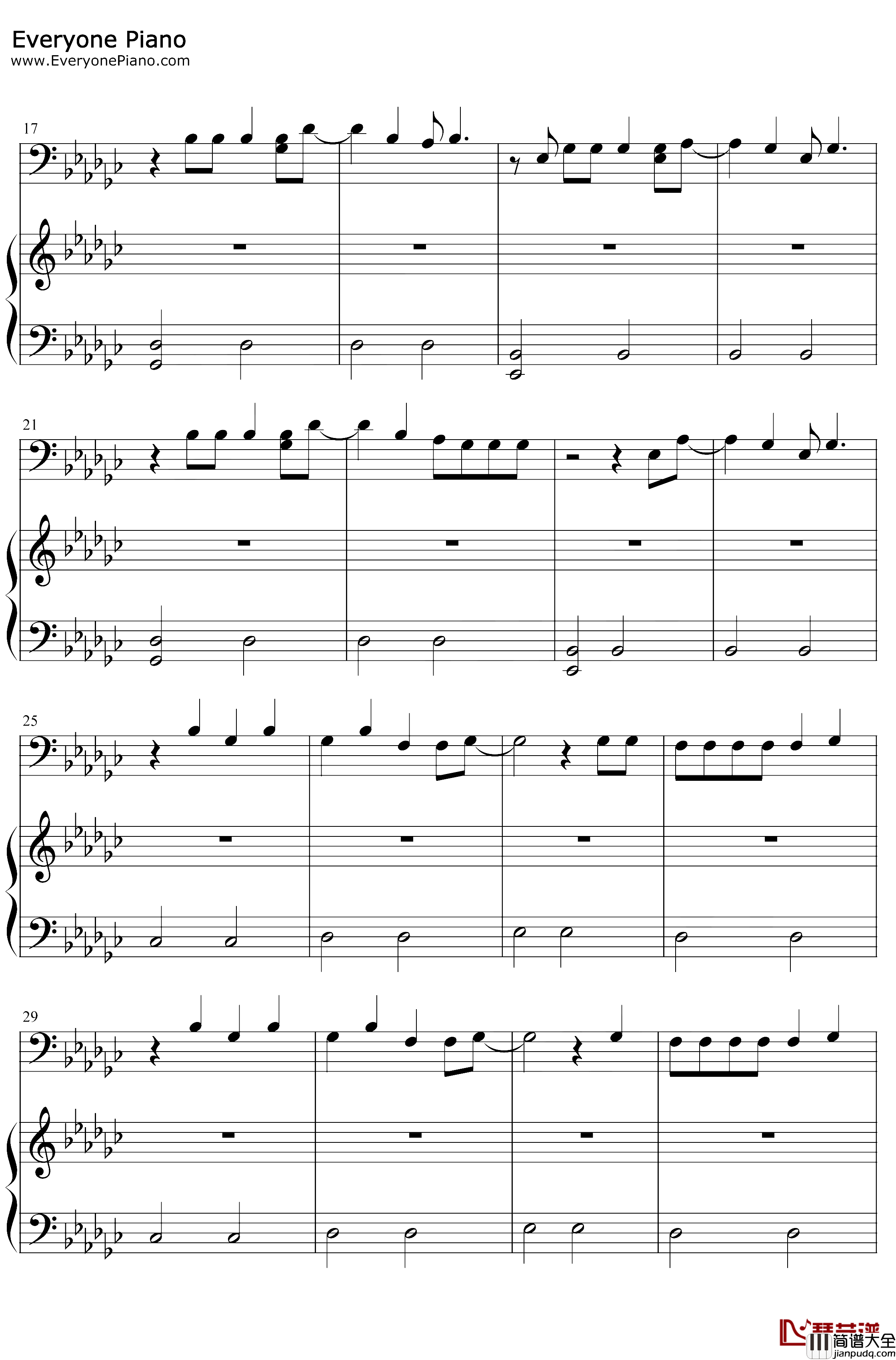 Exile钢琴谱_TaylorSwiftBonIver_TaylorSwiftftBonIver