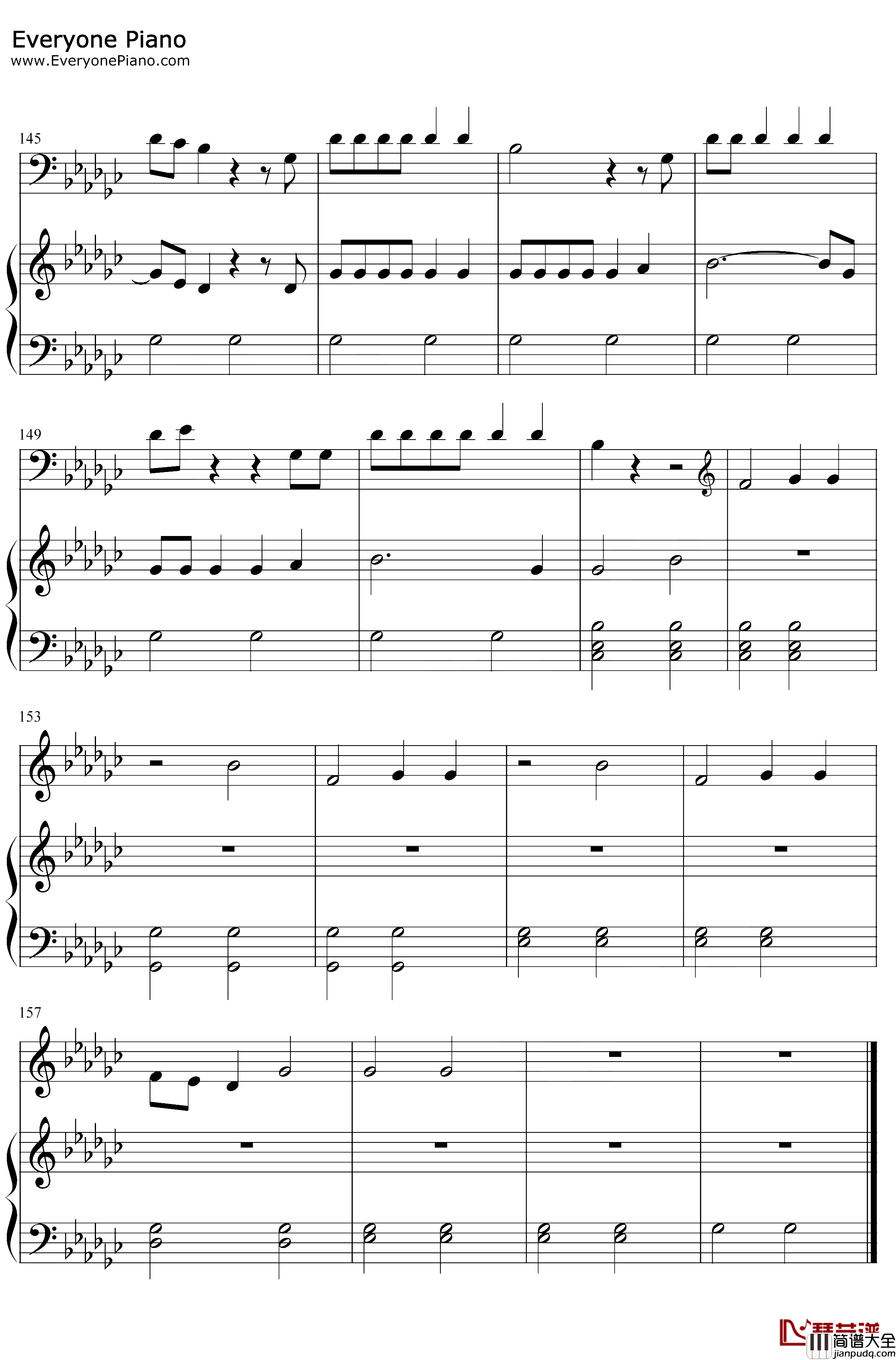 Exile钢琴谱_TaylorSwiftBonIver_TaylorSwiftftBonIver