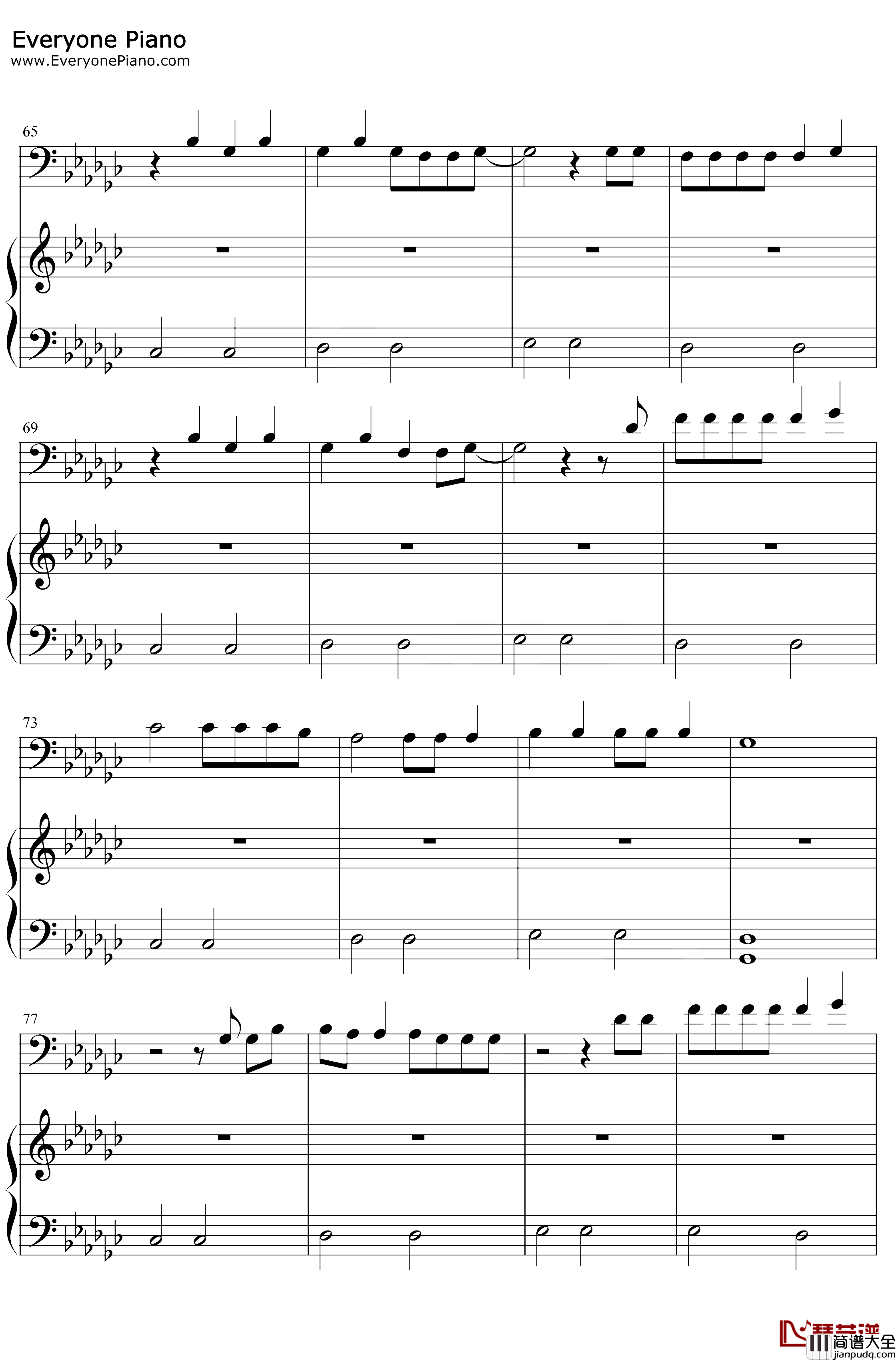 Exile钢琴谱_TaylorSwiftBonIver_TaylorSwiftftBonIver