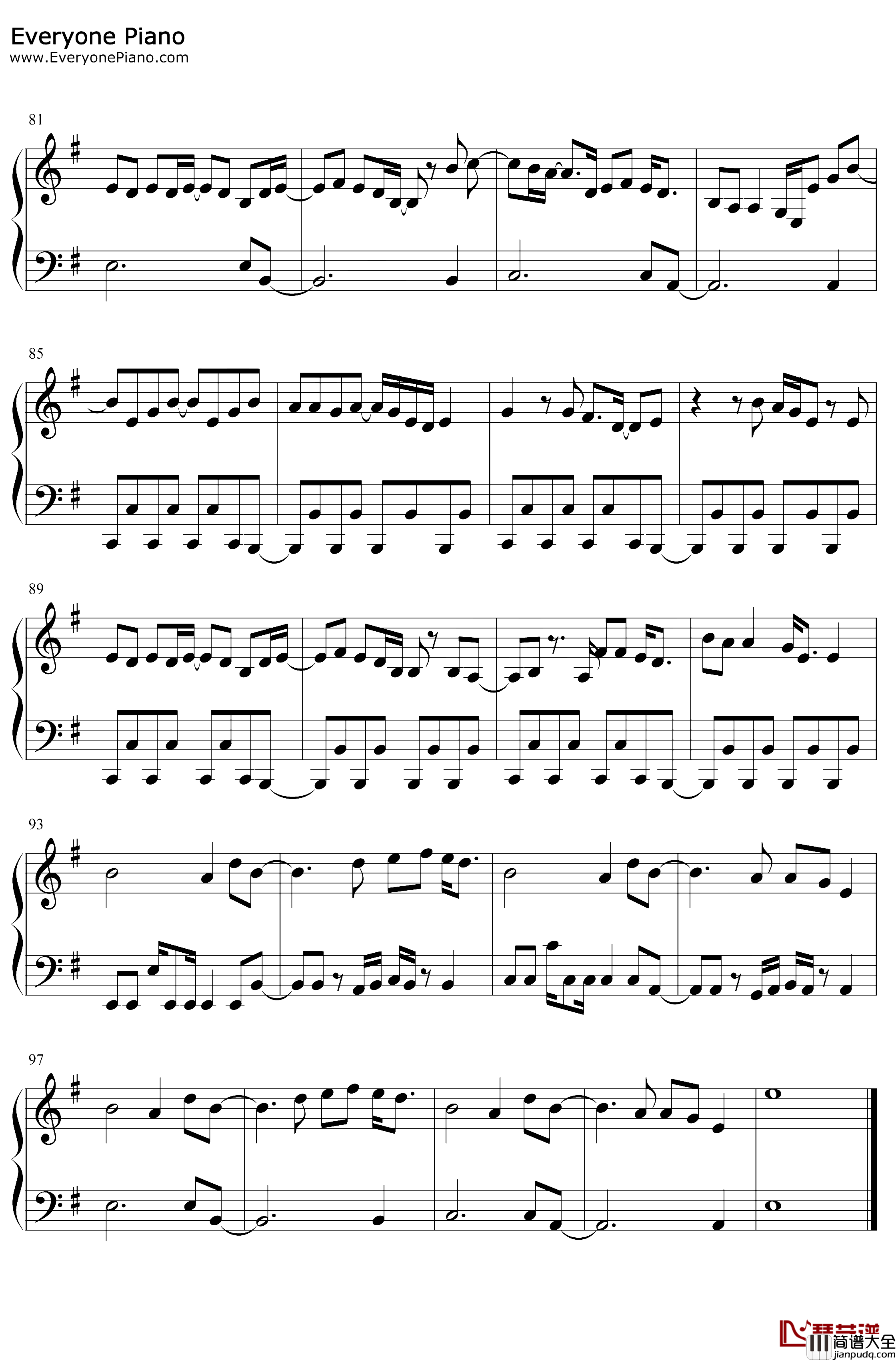 Midnight_Sky钢琴谱_MileyCyrus_MileyCyrus