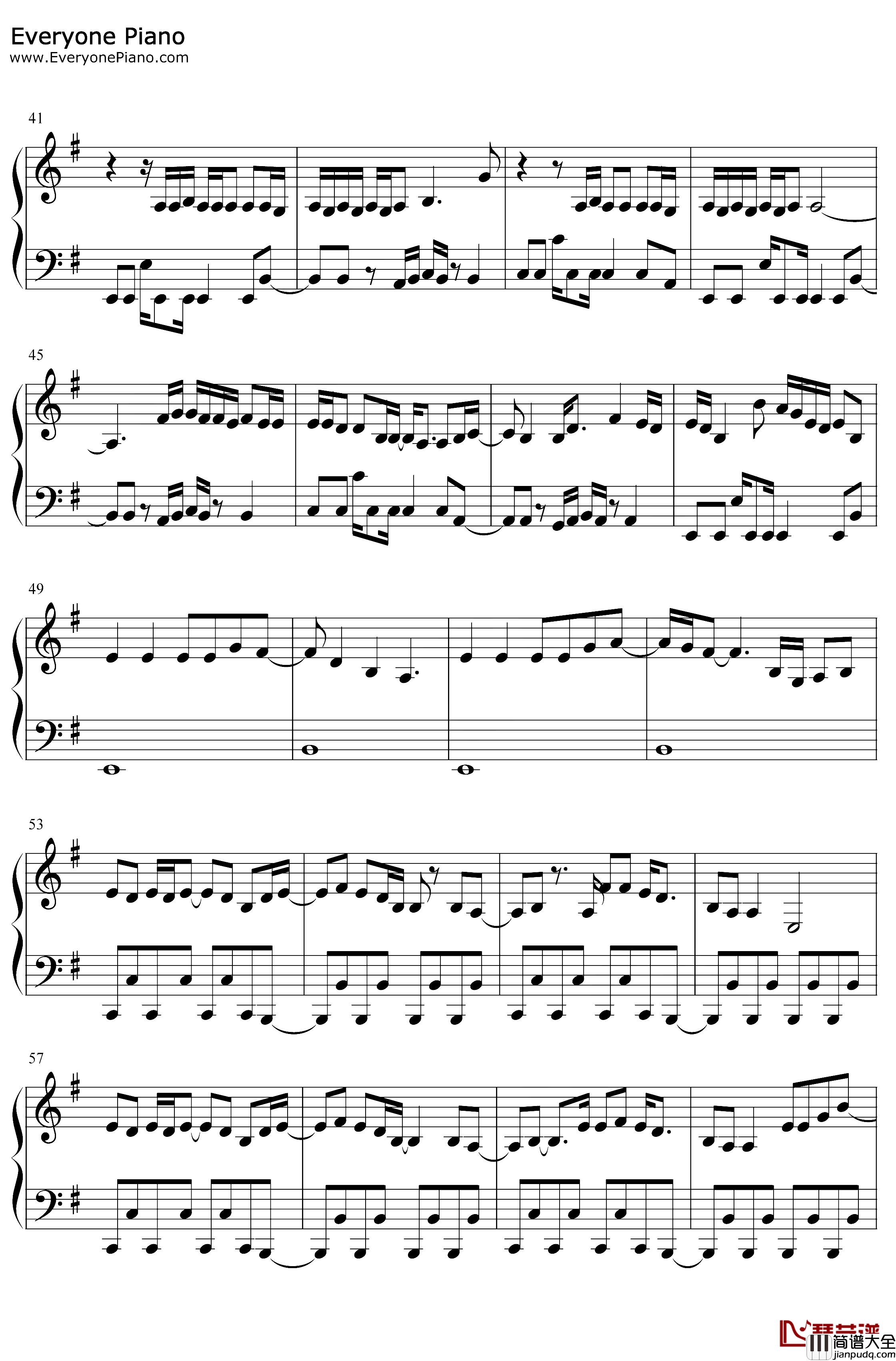 Midnight_Sky钢琴谱_MileyCyrus_MileyCyrus