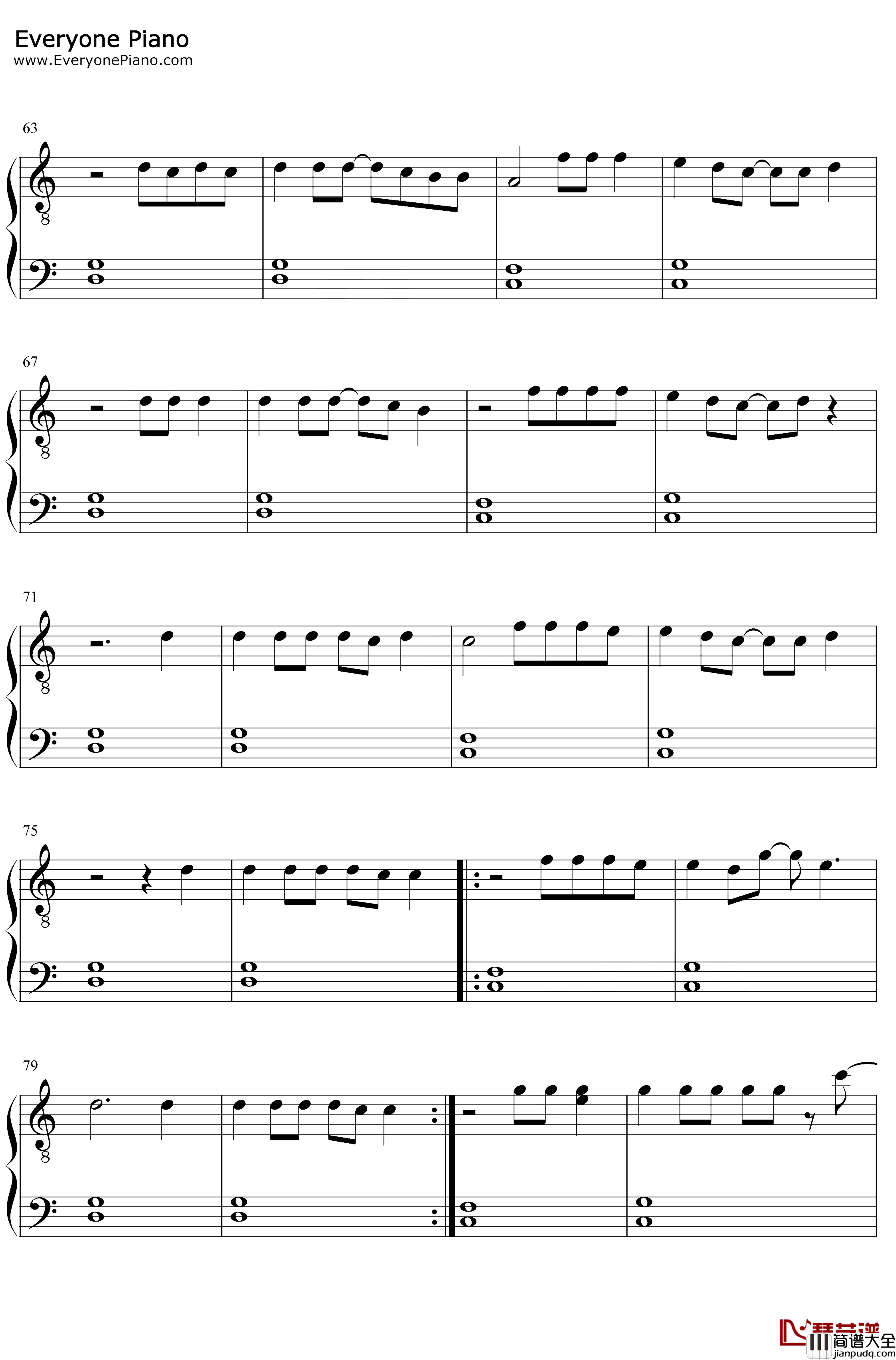 Let_Me_Love_You_Like_A_Woman钢琴谱_LanaDelRey_LanaDelRey