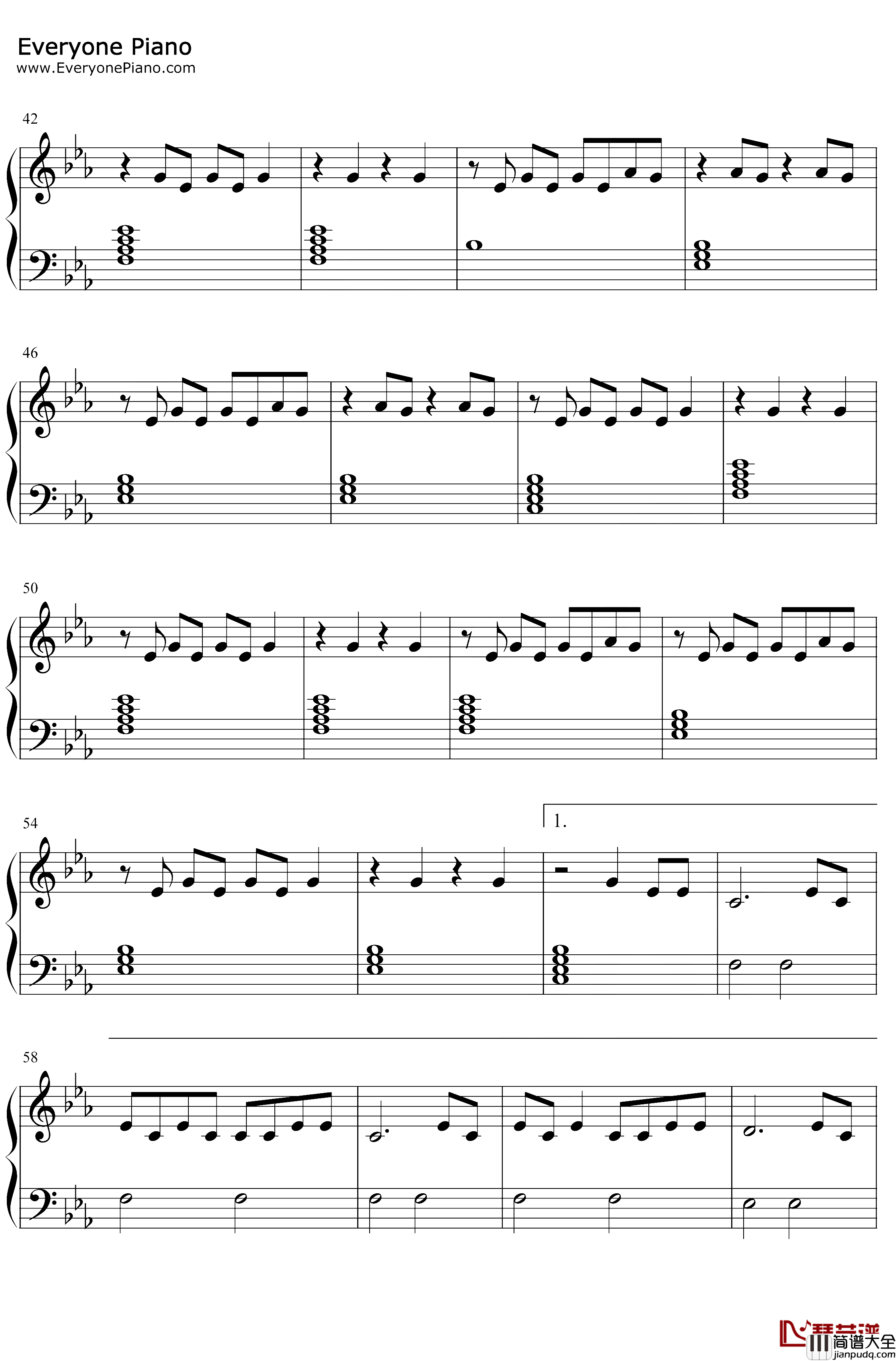 Do_It钢琴谱_ChloexHalle_ChloexHalle