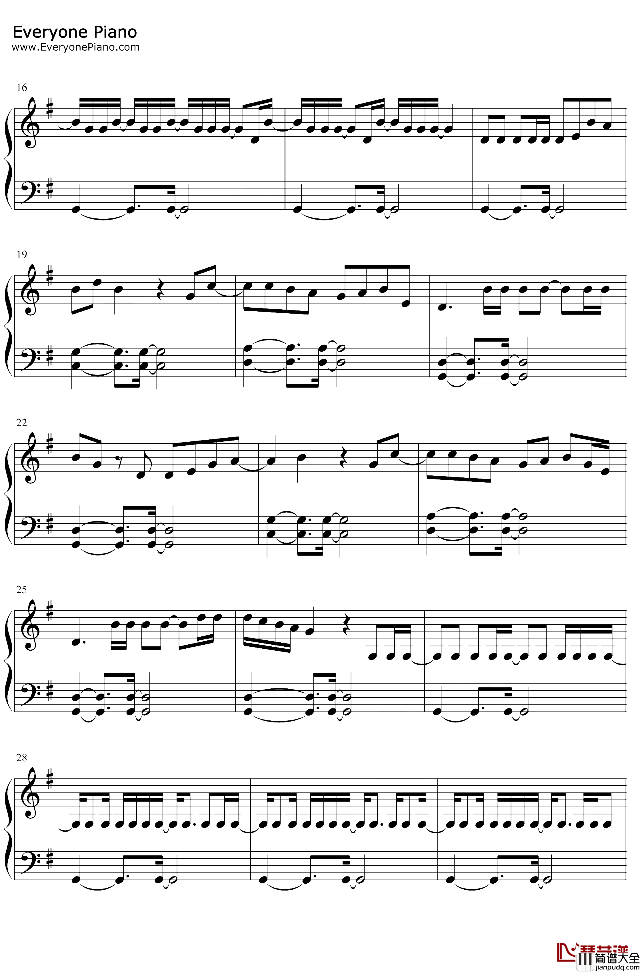 Bet_You_Wanna钢琴谱_BlackpinkCardiB_BlackpinkftCardiB