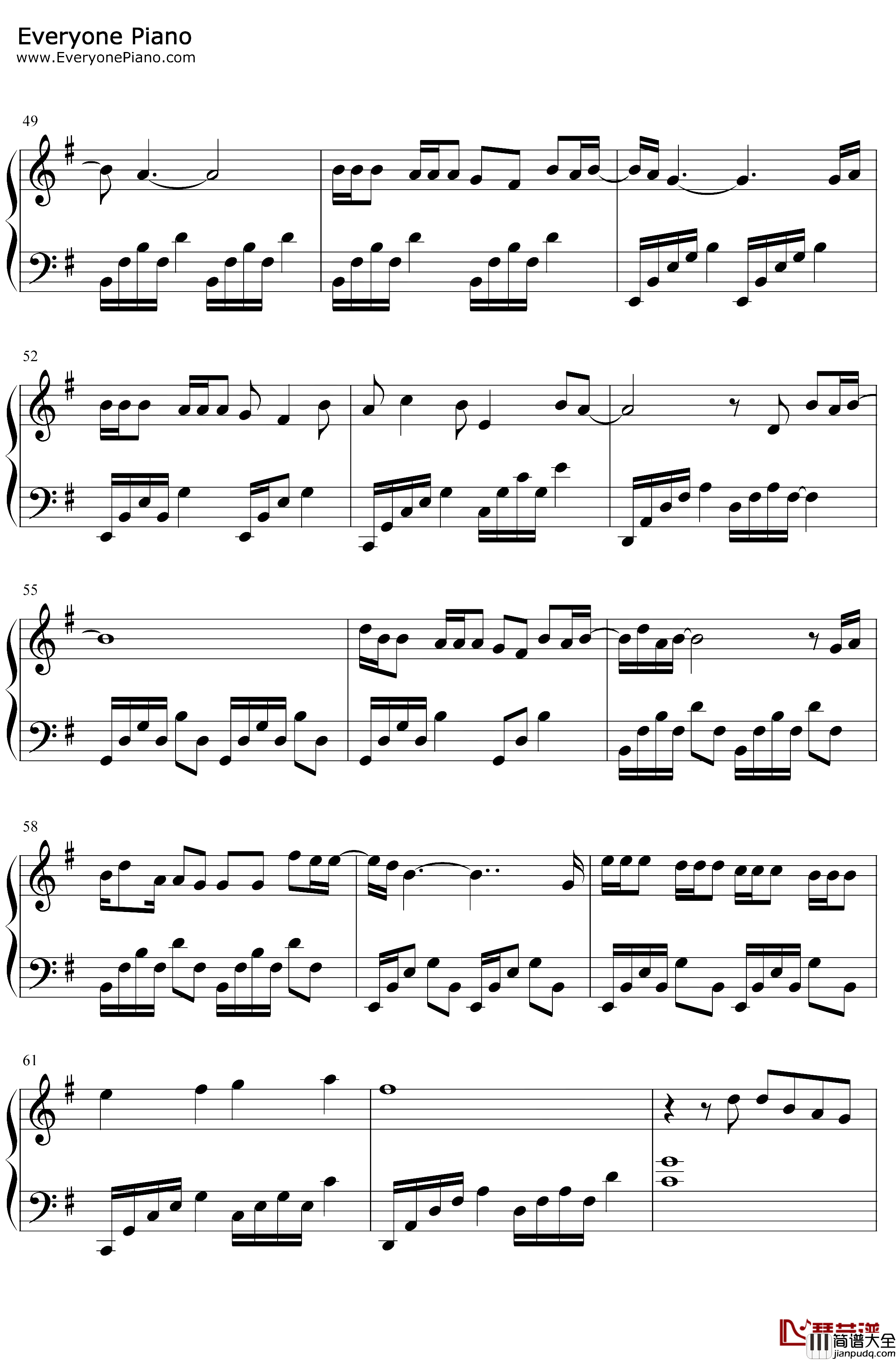 最好是钢琴谱_林俊杰_林俊杰