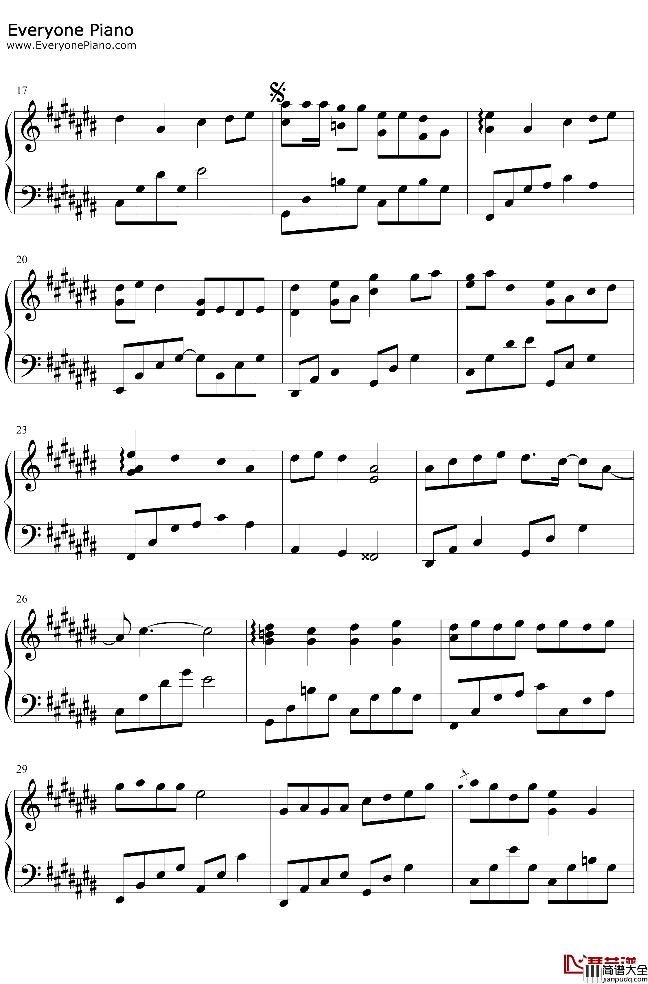 棠梨煎雪钢琴谱_银临_完美版