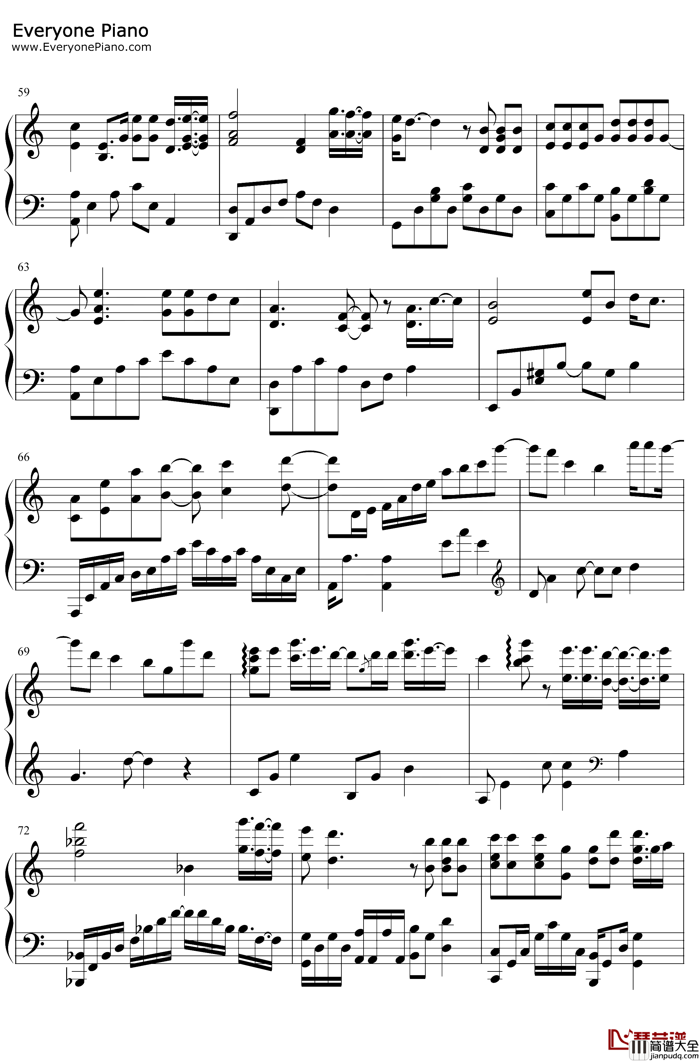 离开的那一些钢琴谱_林俊杰_林俊杰