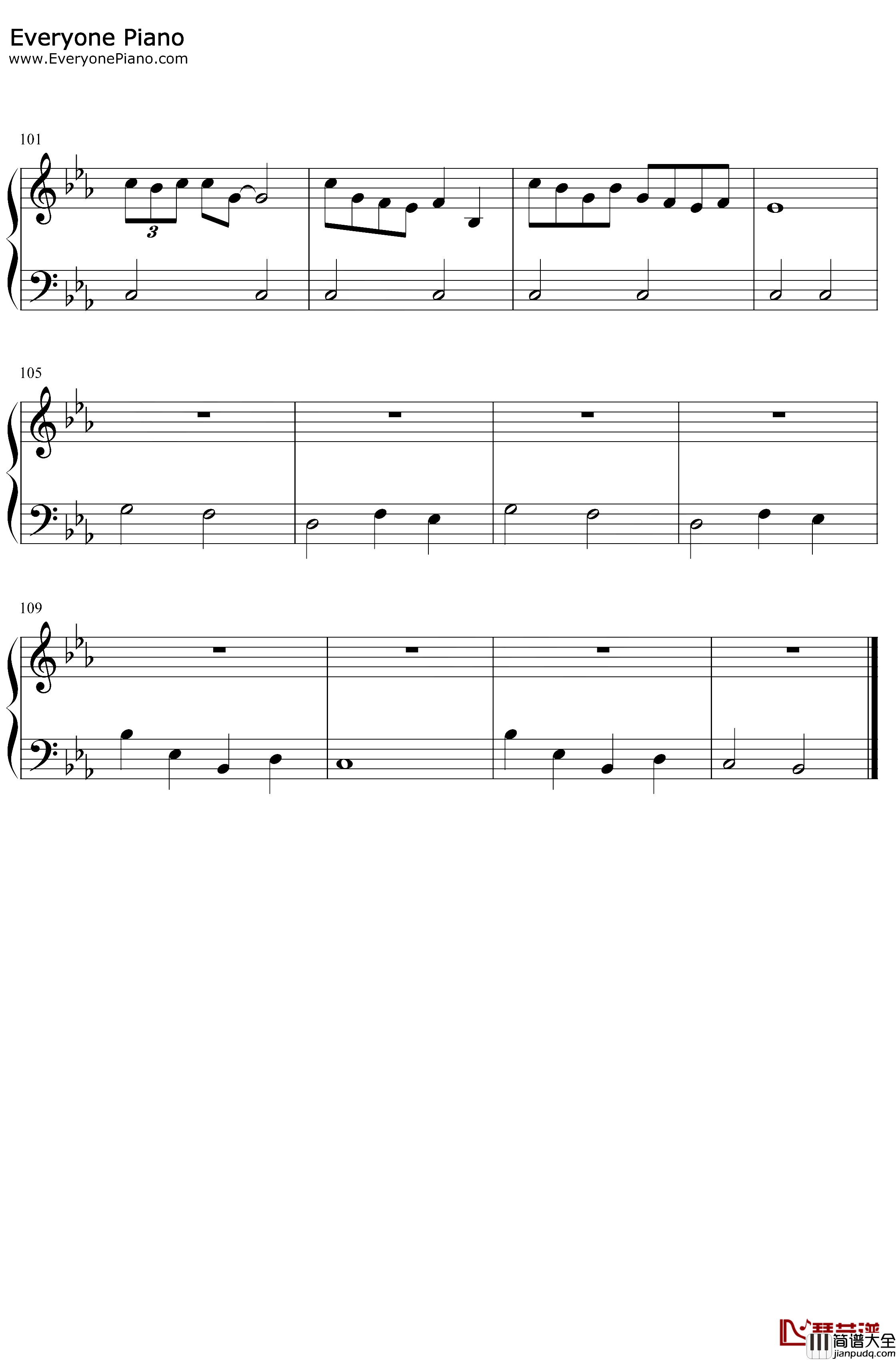 POV钢琴谱_ArianaGrande_ArianaGrande