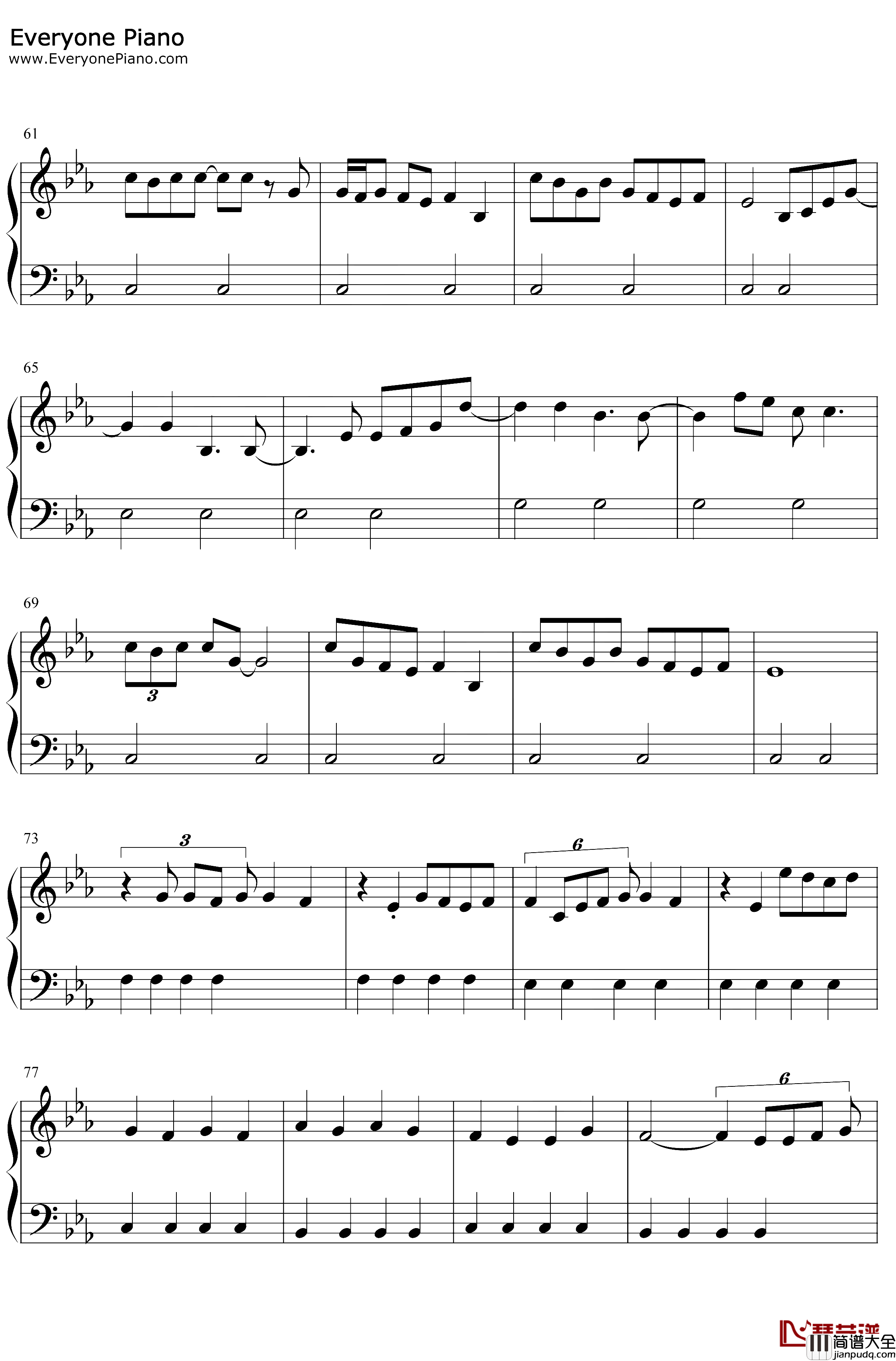 POV钢琴谱_ArianaGrande_ArianaGrande