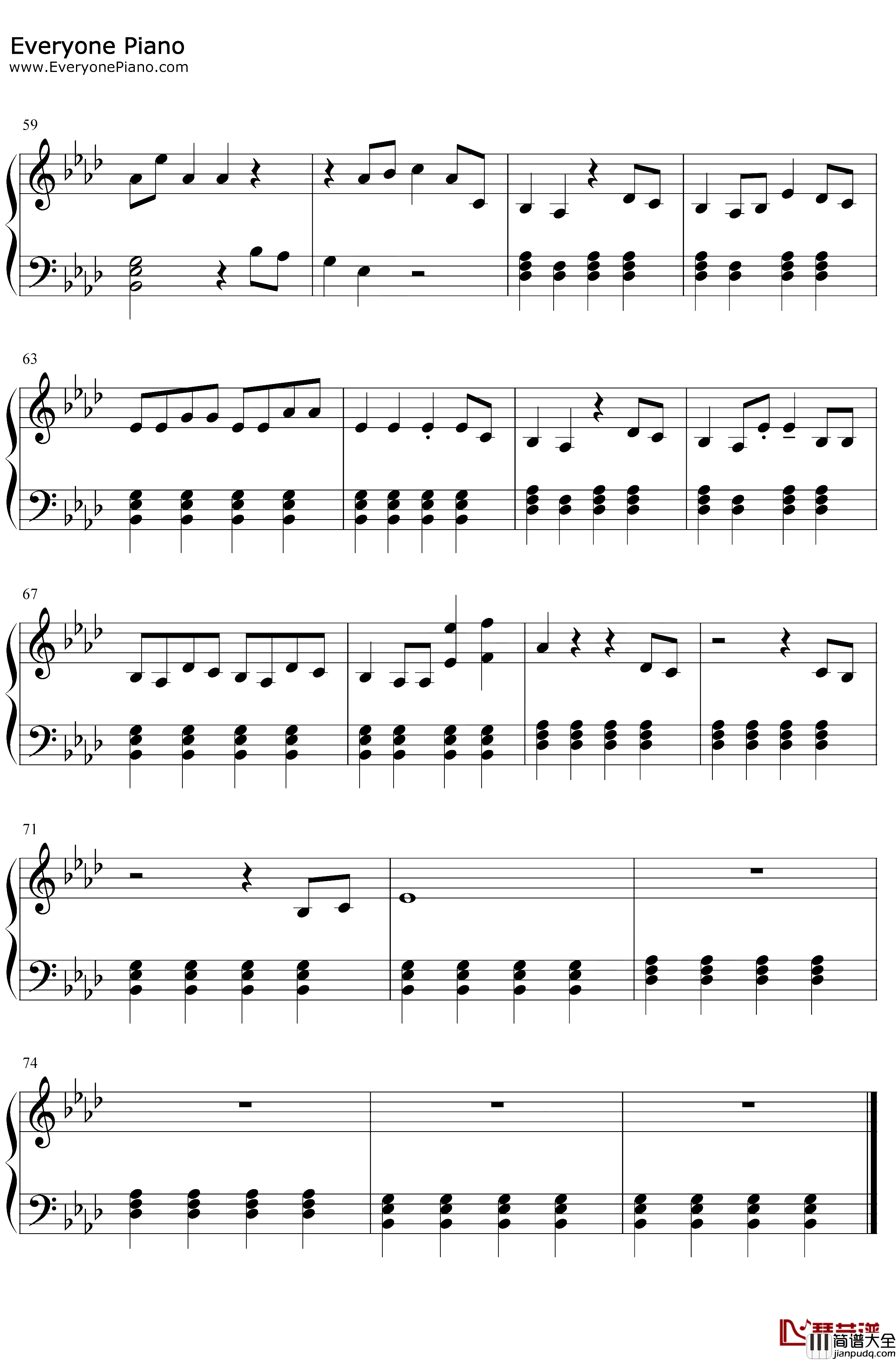 Just_Like_Magic钢琴谱_ArianaGrande_ArianaGrande