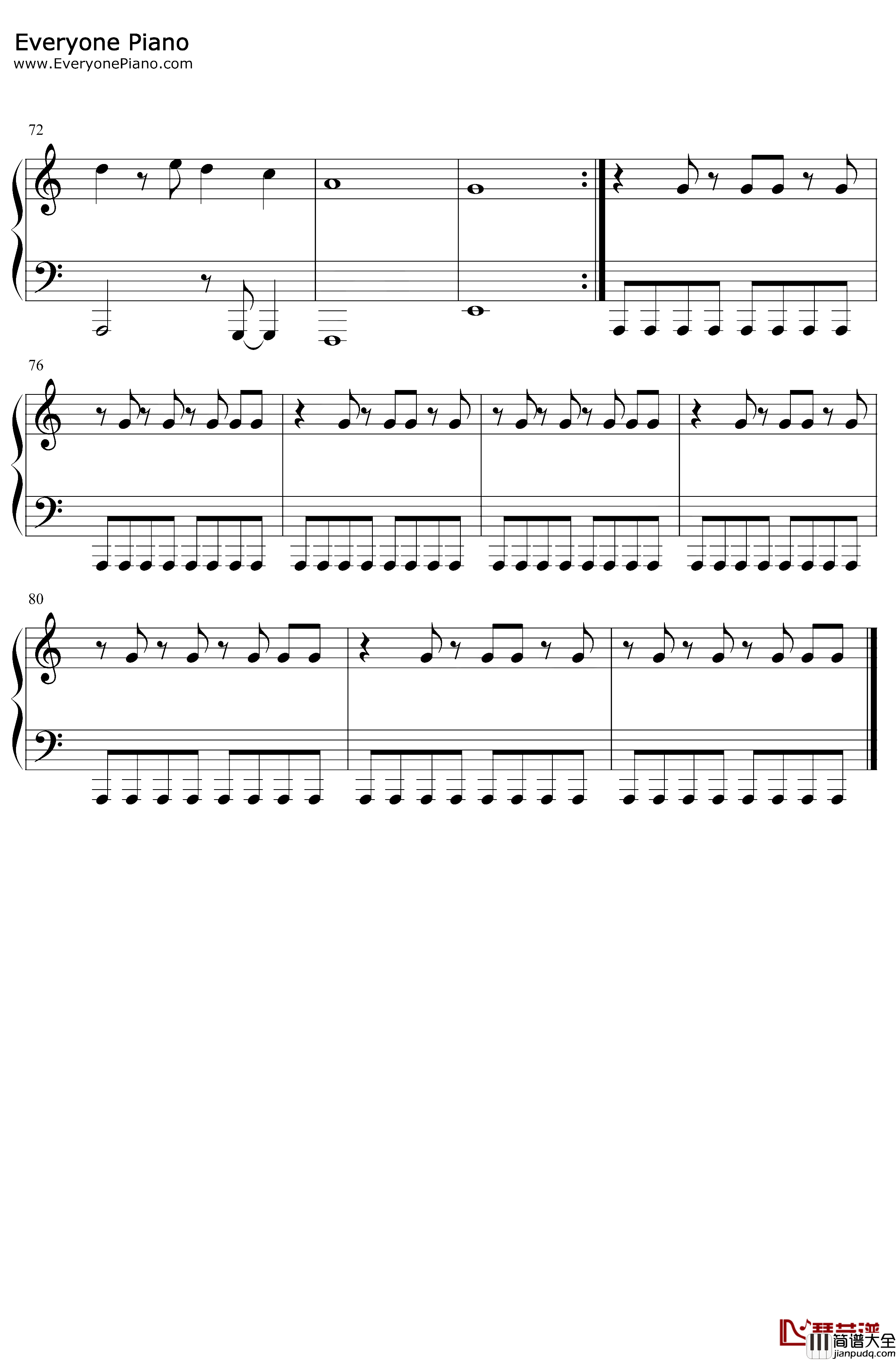 Sorry钢琴谱_NothingButThieves_NothingButThieves