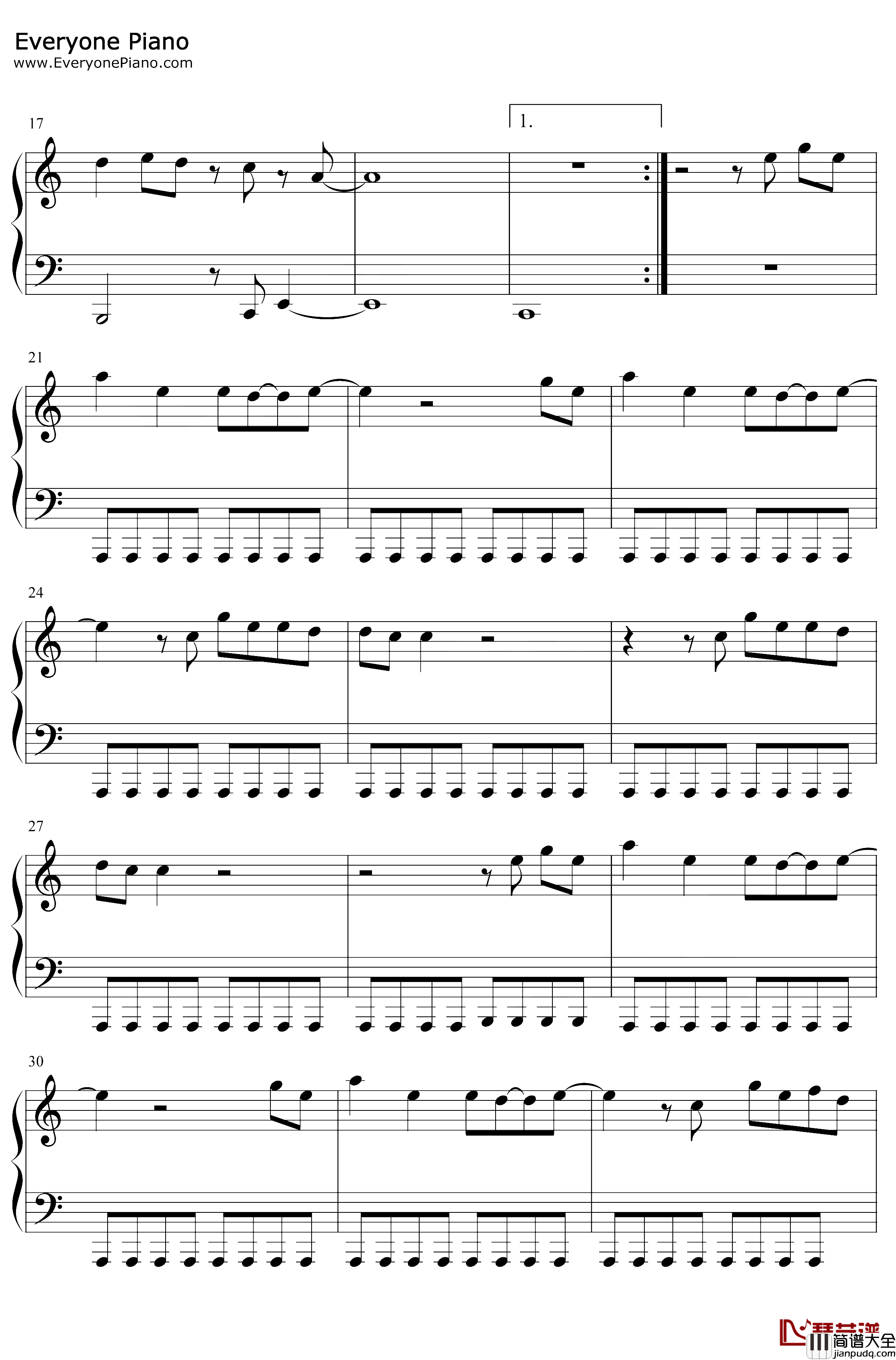 Sorry钢琴谱_NothingButThieves_NothingButThieves