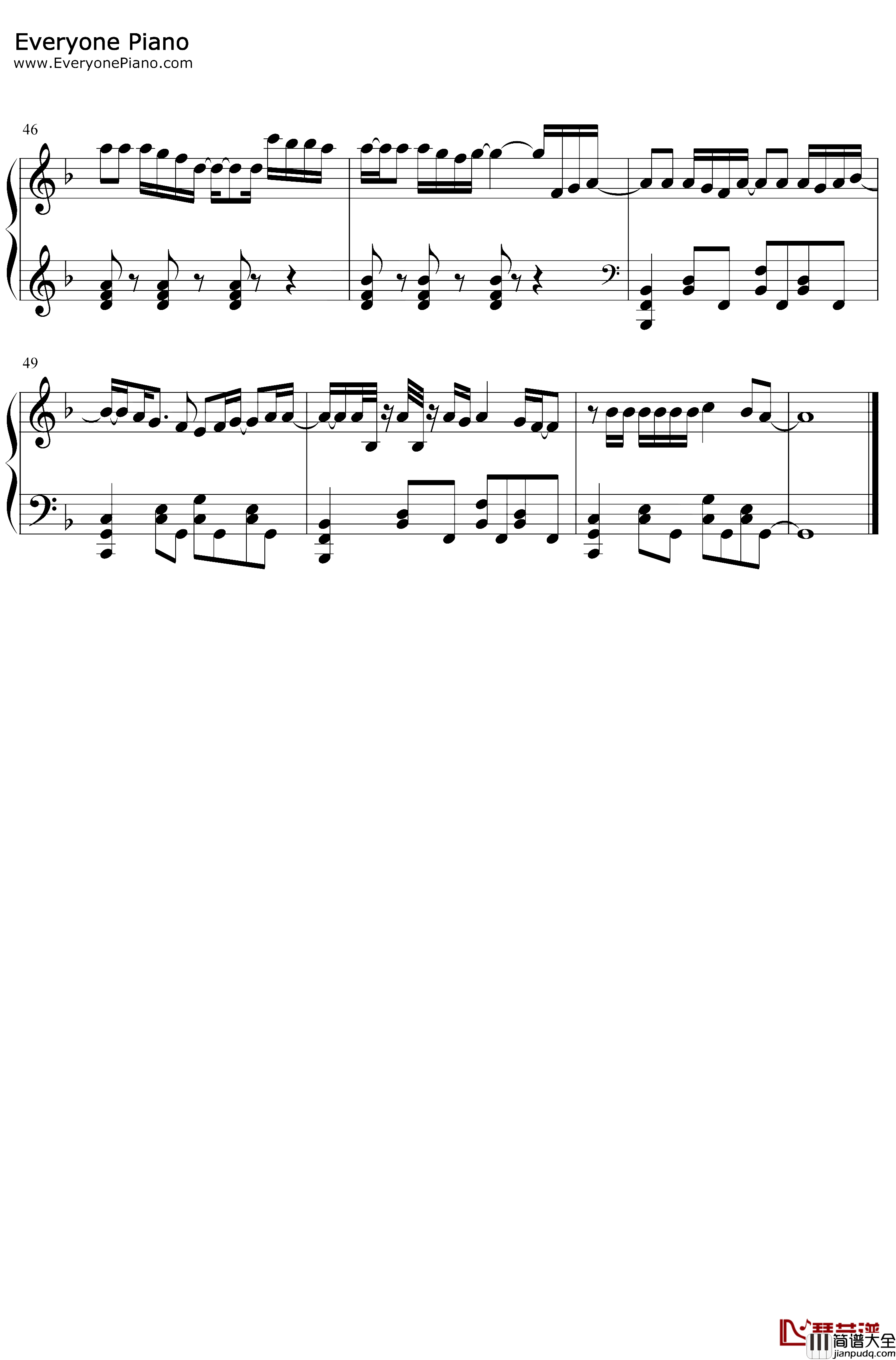 You_Never_Know钢琴谱_Blackpink_Blackpink