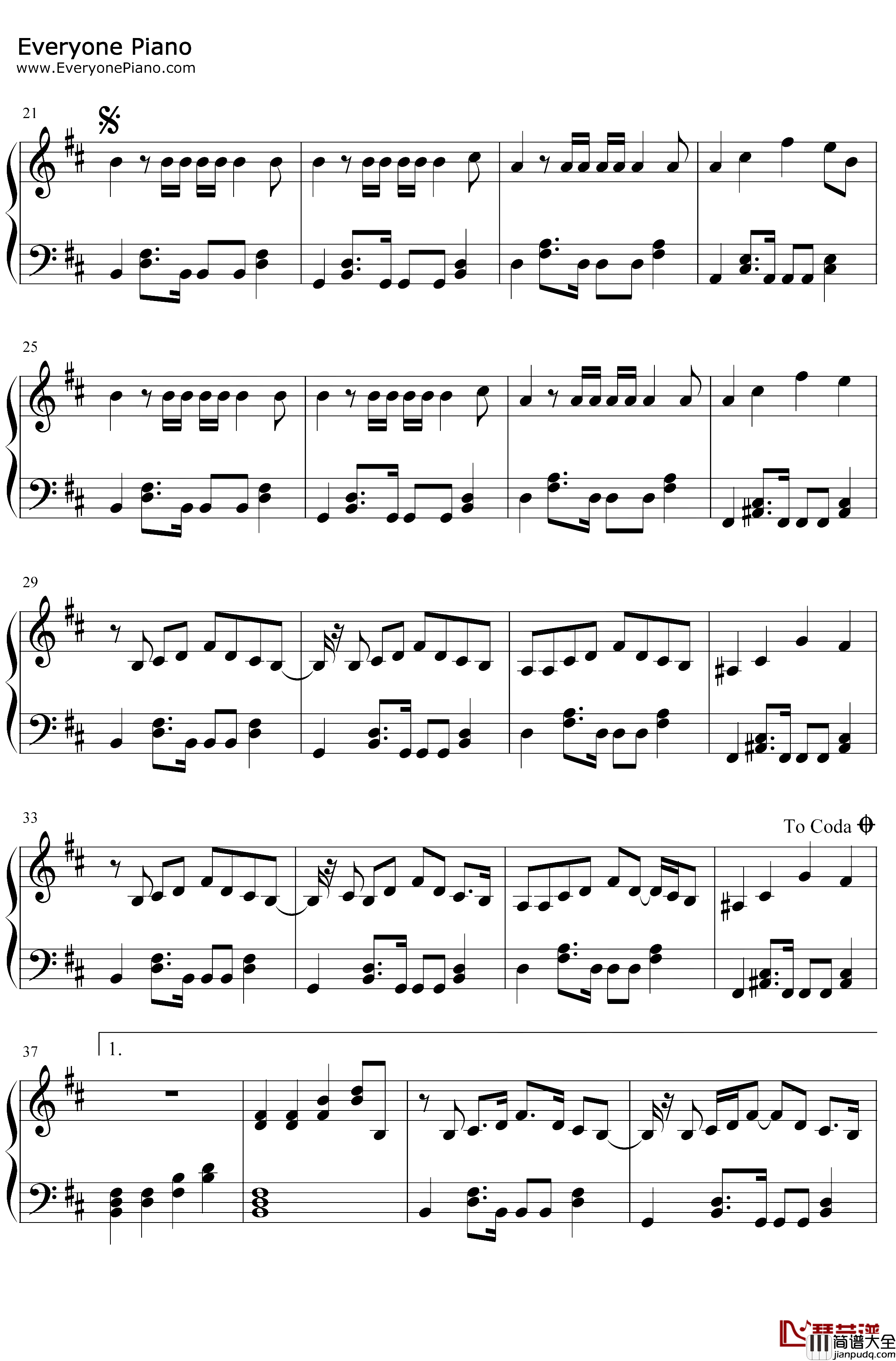 Courage_to_Change钢琴谱_Sia_Music原声音乐_Sia