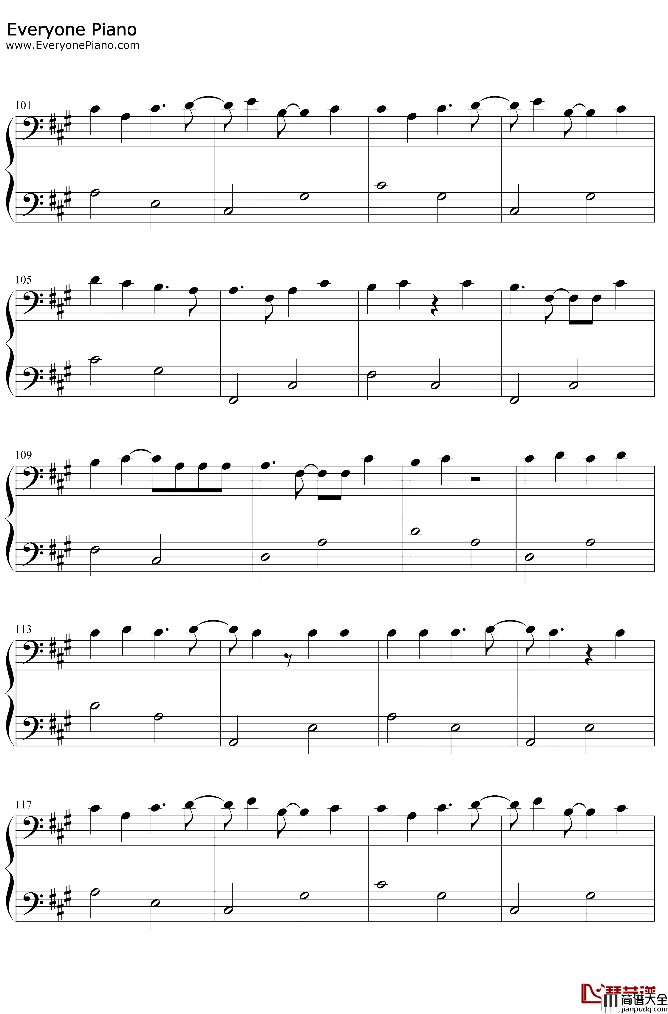 Hawái钢琴谱_MalumaTheWeeknd_Hawaii