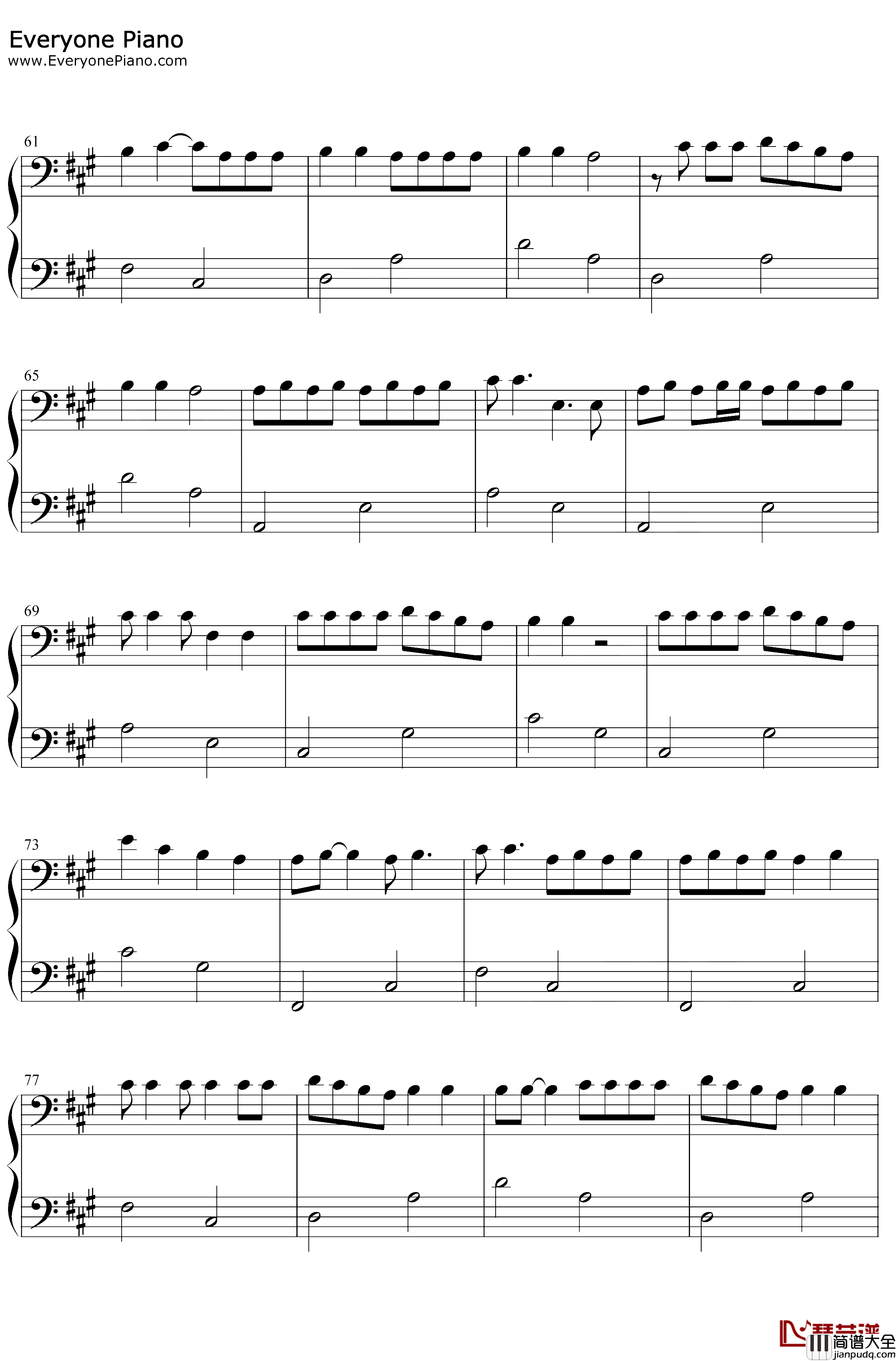 Hawái钢琴谱_MalumaTheWeeknd_Hawaii