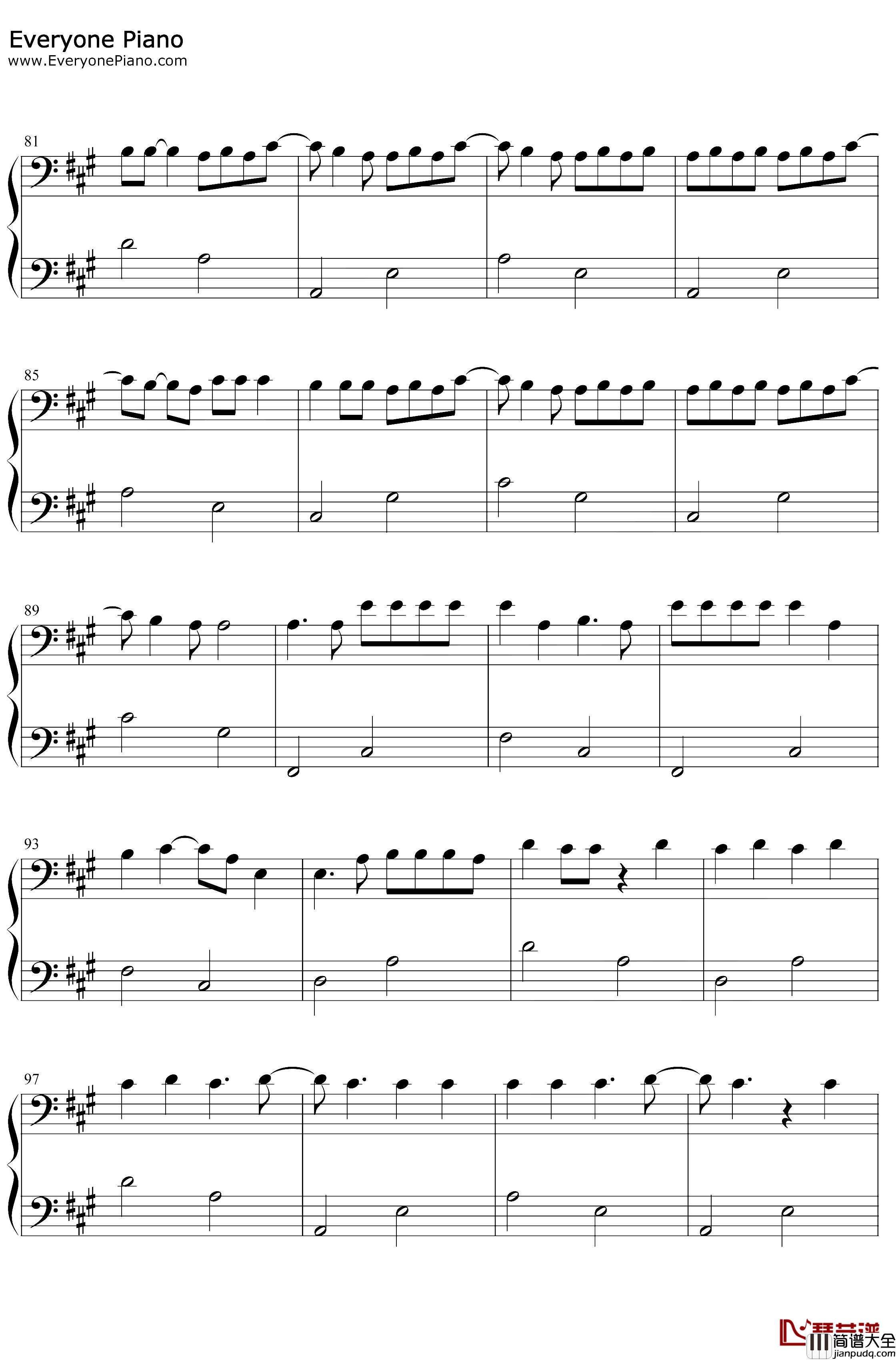 Hawái钢琴谱_MalumaTheWeeknd_Hawaii