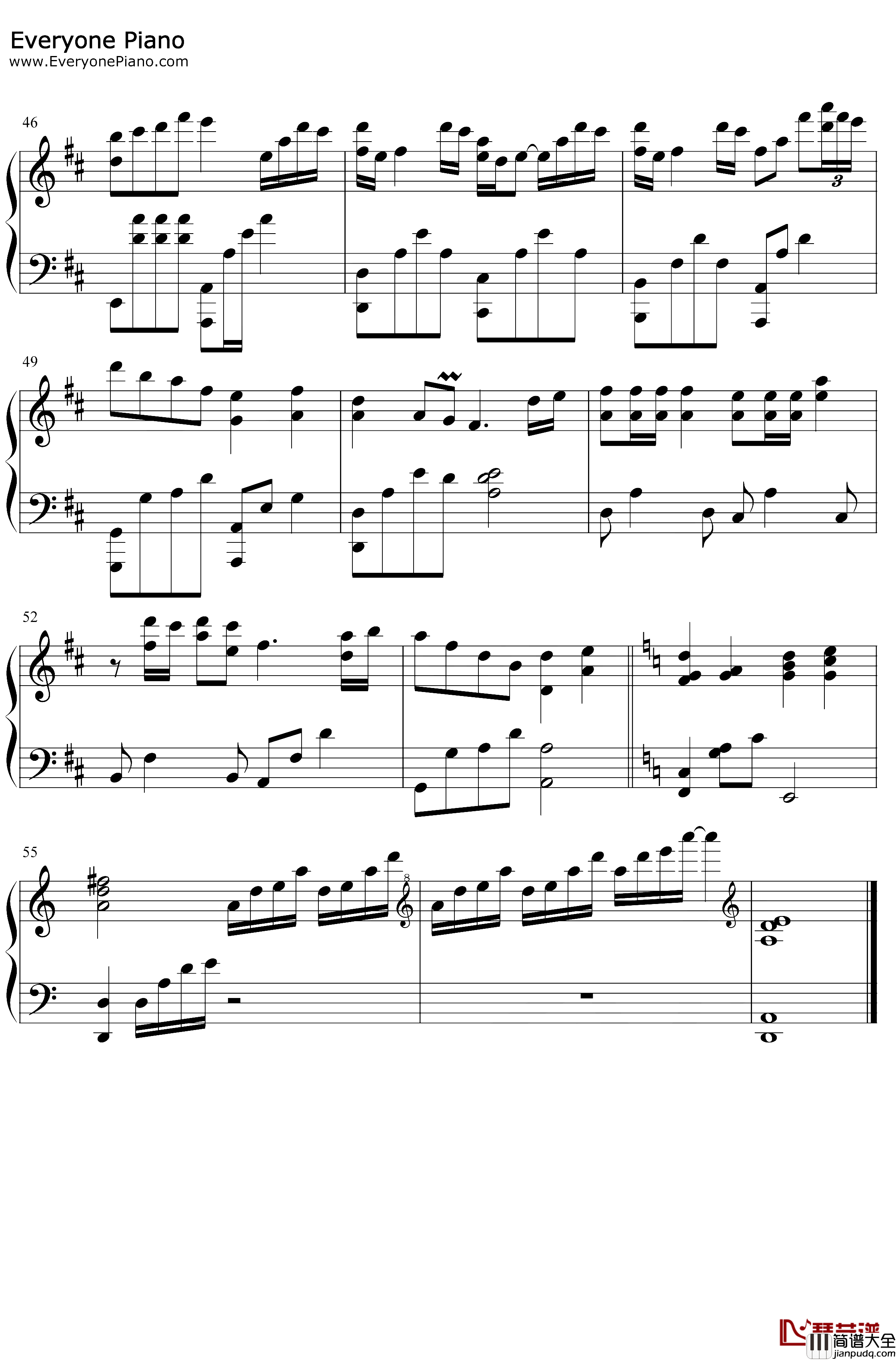 陪着我的他钢琴谱_石进