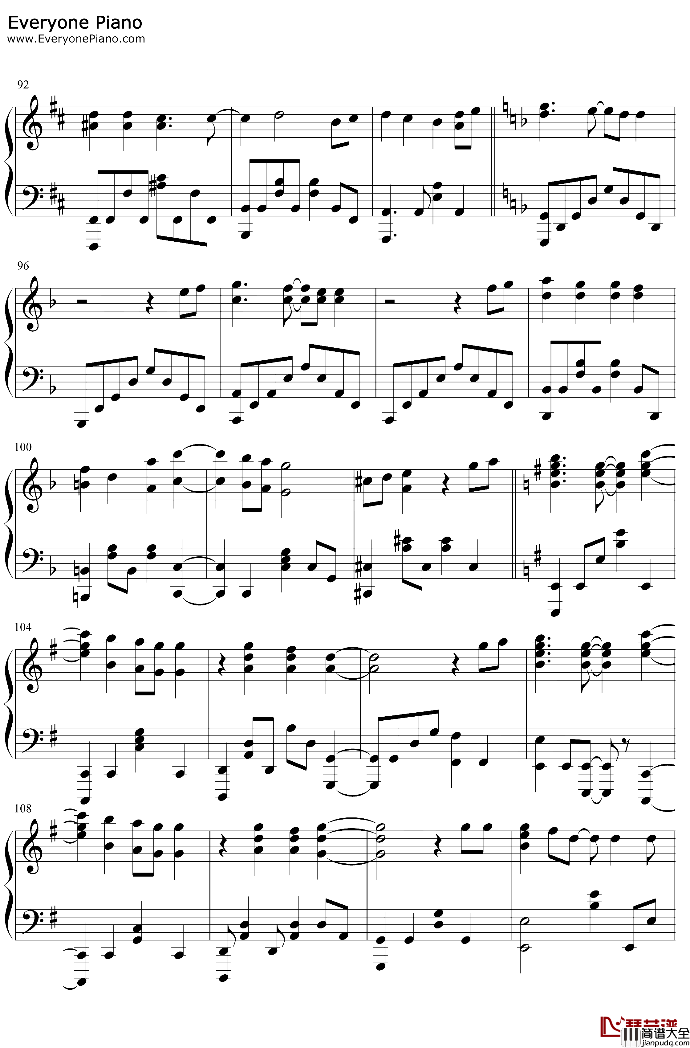 炎钢琴谱_LiSA_鬼灭之刃无限列车篇主题曲