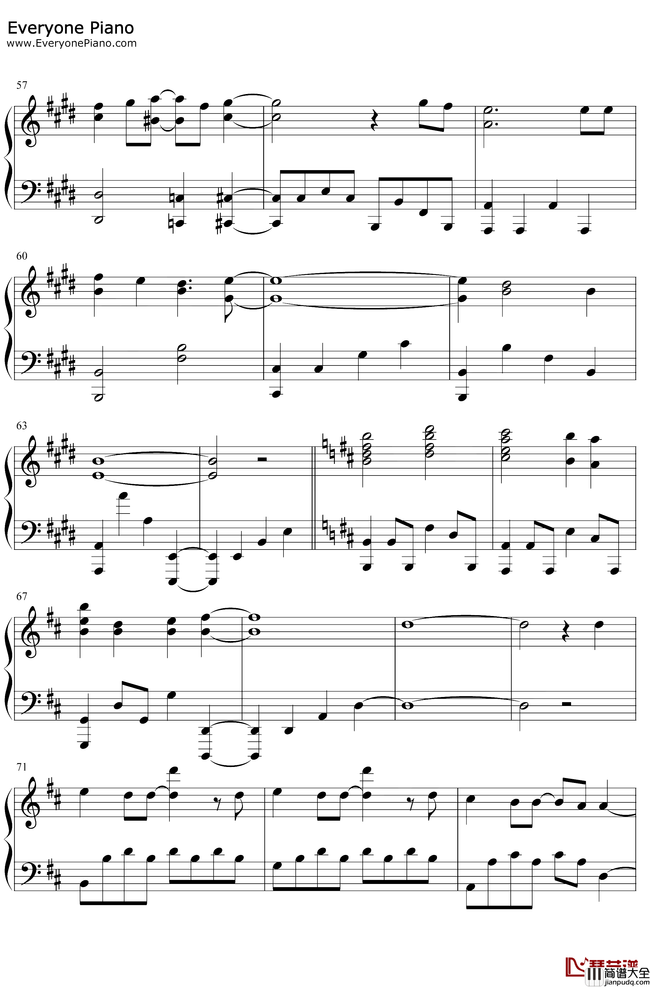 炎钢琴谱_LiSA_鬼灭之刃无限列车篇主题曲