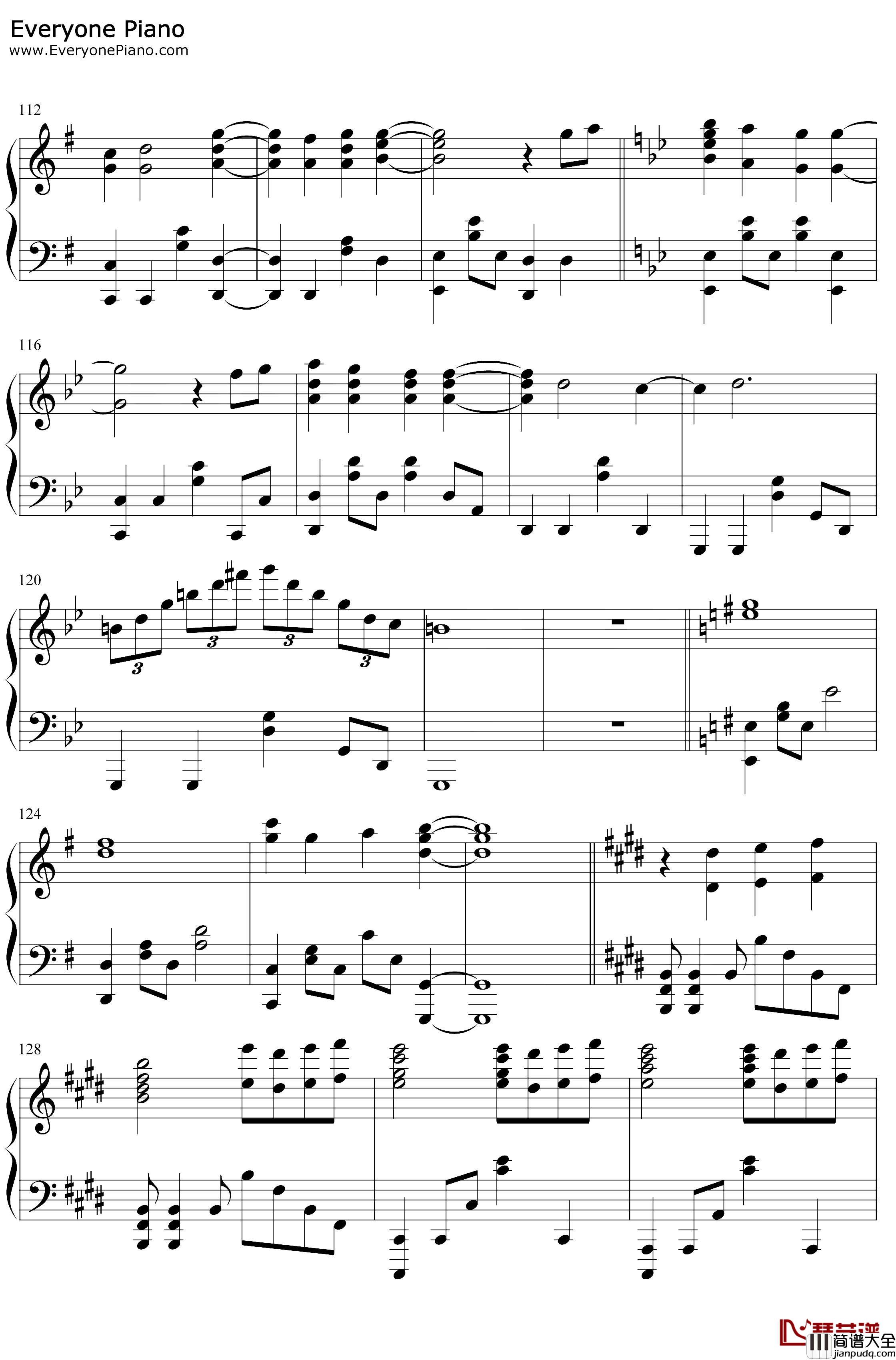 炎钢琴谱_LiSA_鬼灭之刃无限列车篇主题曲