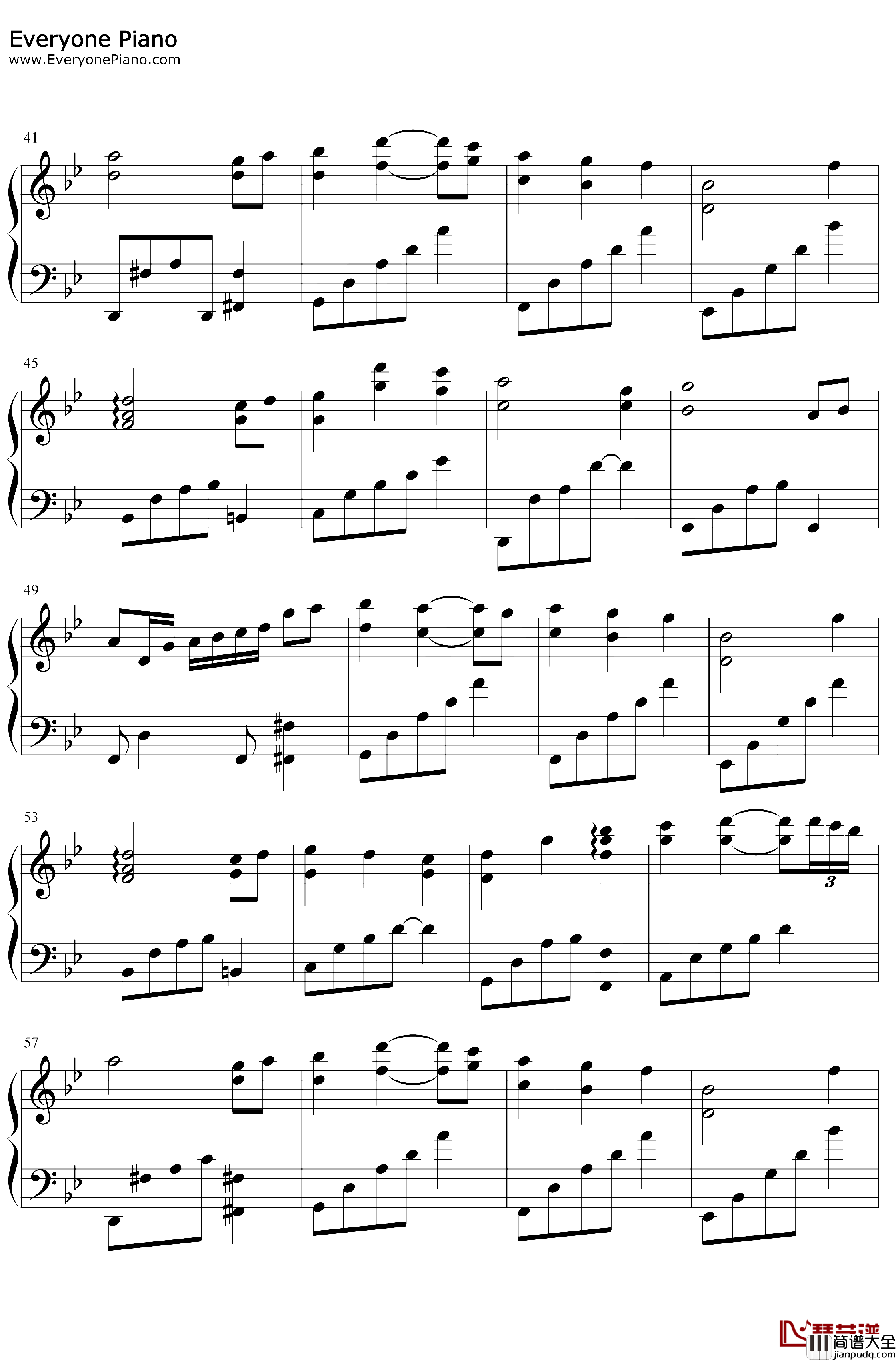 你住的城市下雨了钢琴谱_石进