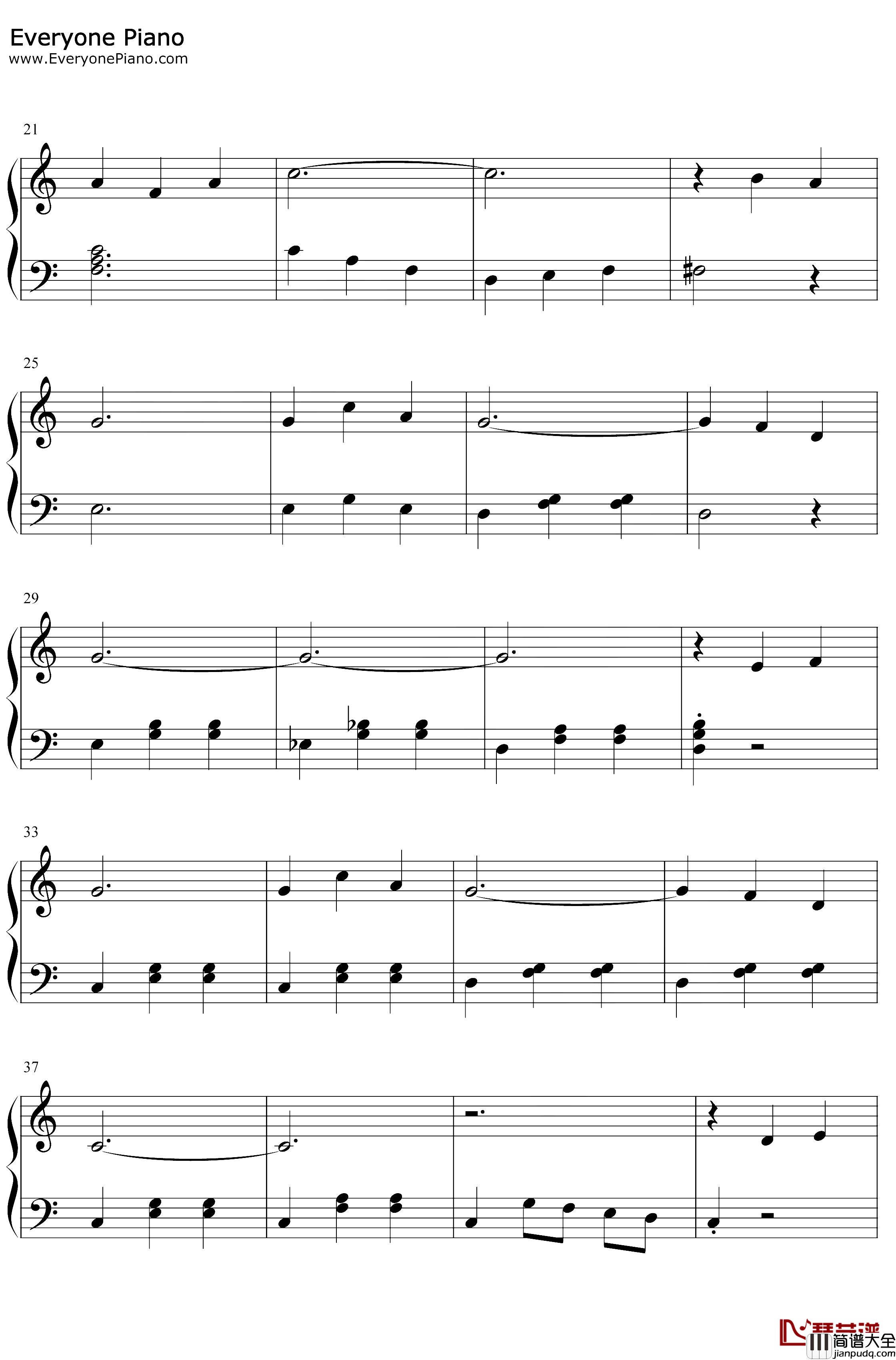 Its_the_Most_Wonderful_Time_of_the_Year钢琴谱_Andy_Williams_ItstheMostWonderfulTimeoftheYear