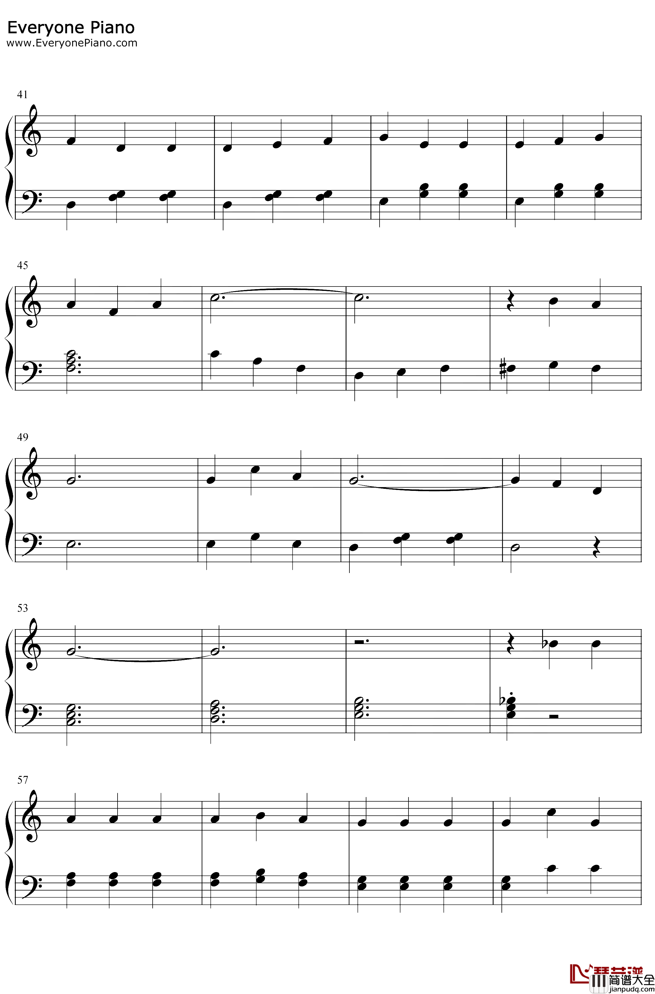 Its_the_Most_Wonderful_Time_of_the_Year钢琴谱_Andy_Williams_ItstheMostWonderfulTimeoftheYear