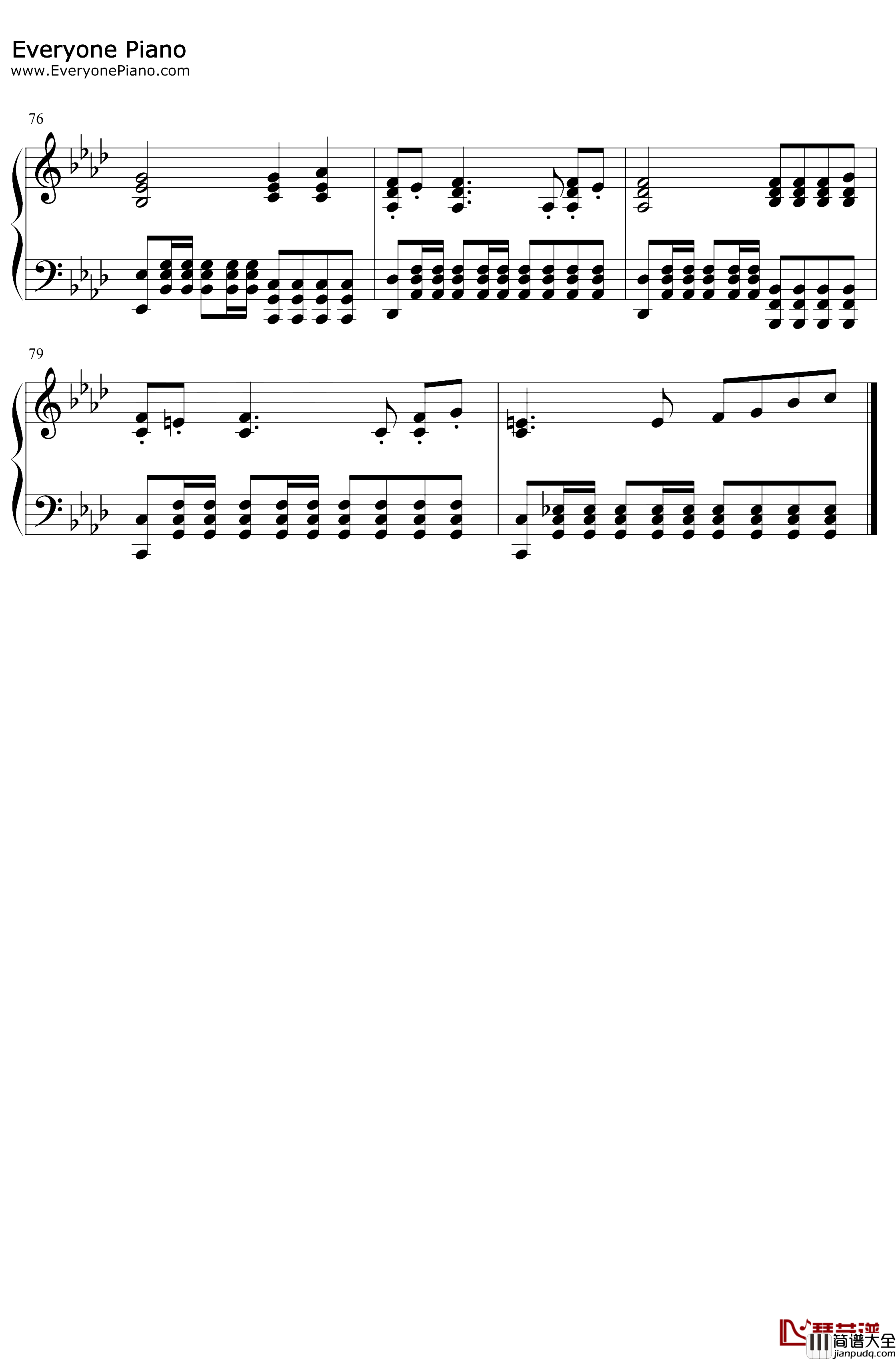 Never_Back_Down钢琴谱_Two_Steps_From_Hell