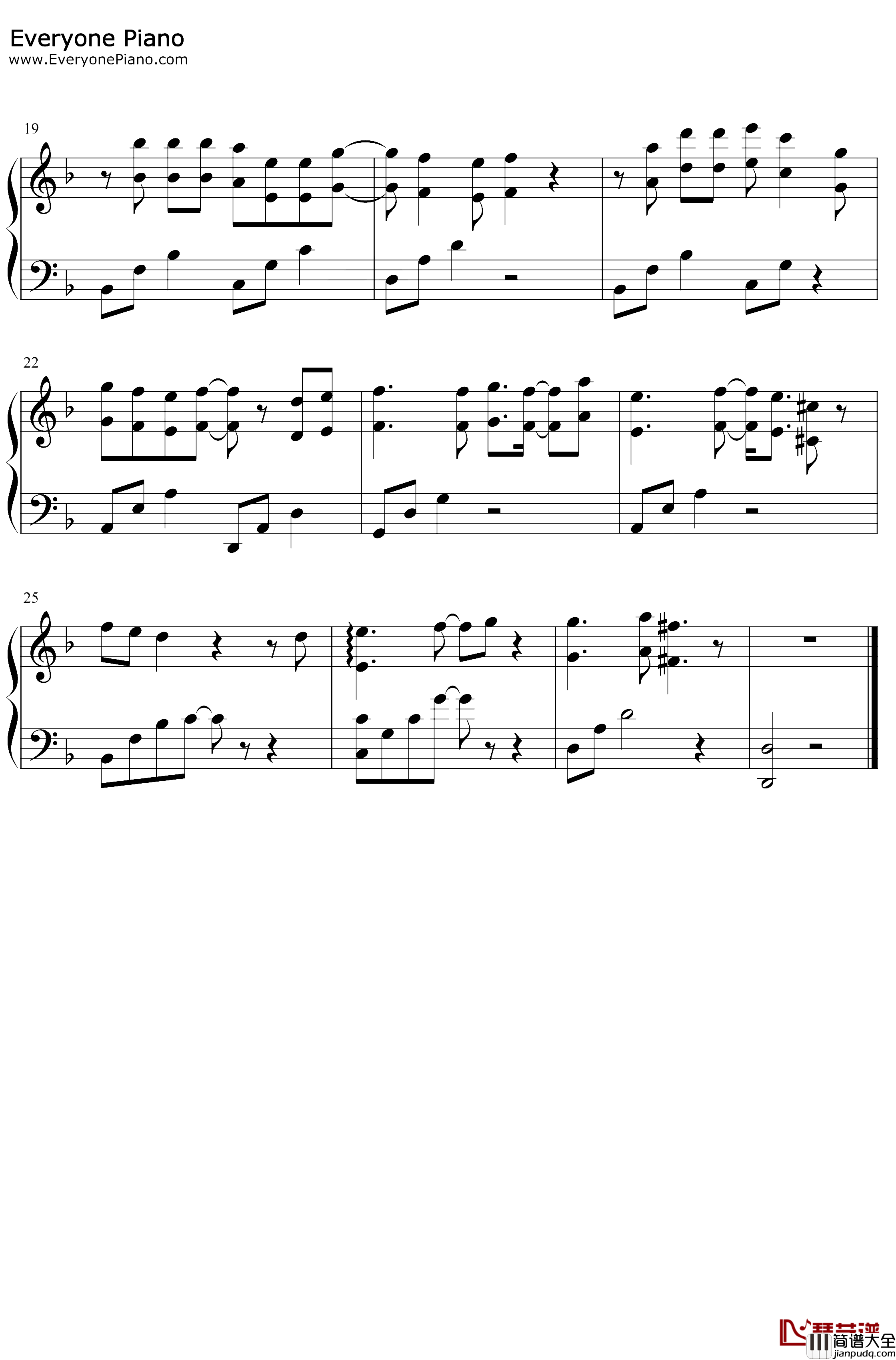 循光钢琴谱_吾恩_变奏版_刺青主题曲