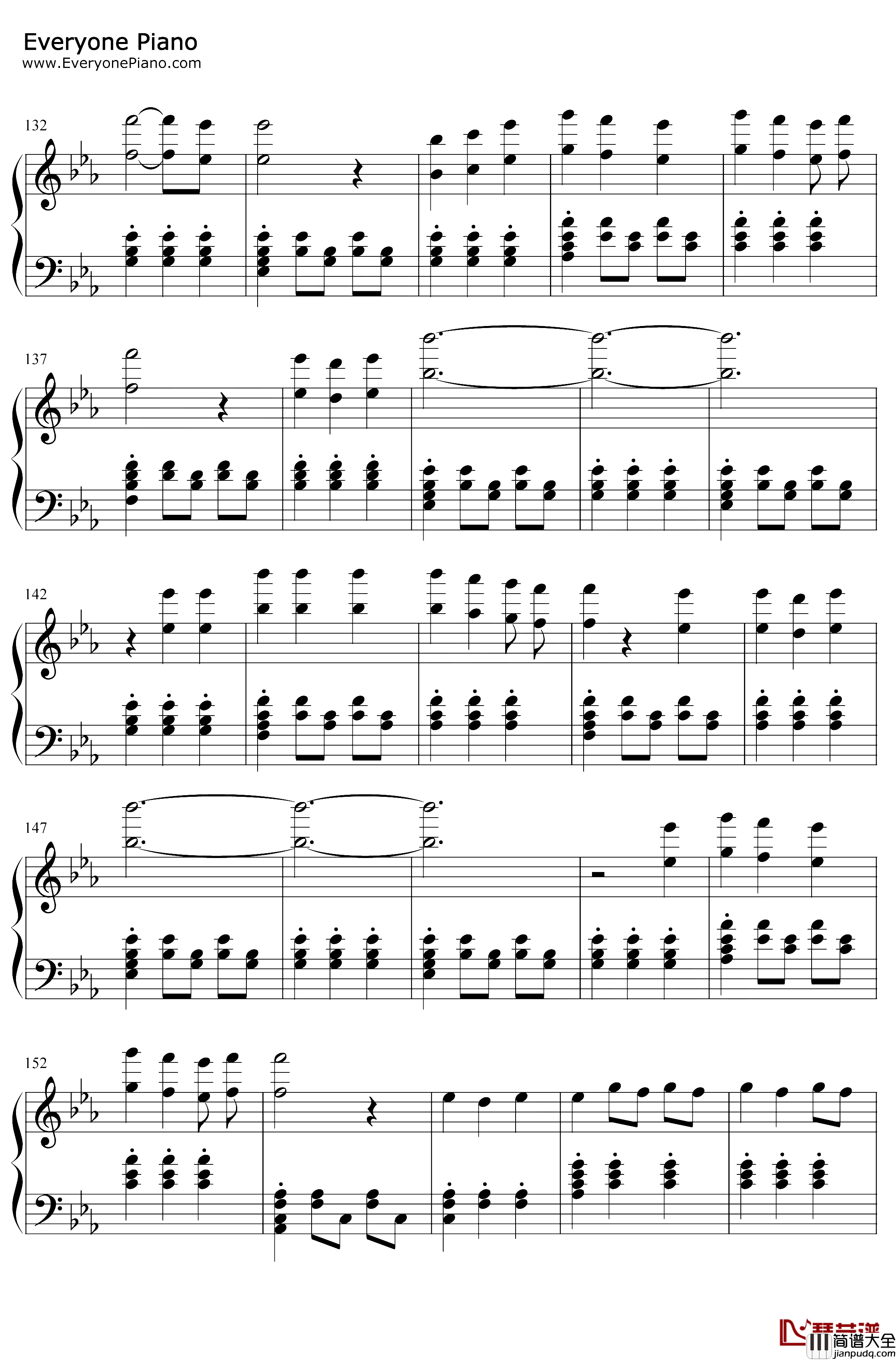 粉色闪电钢琴谱_R1SE_R1SE