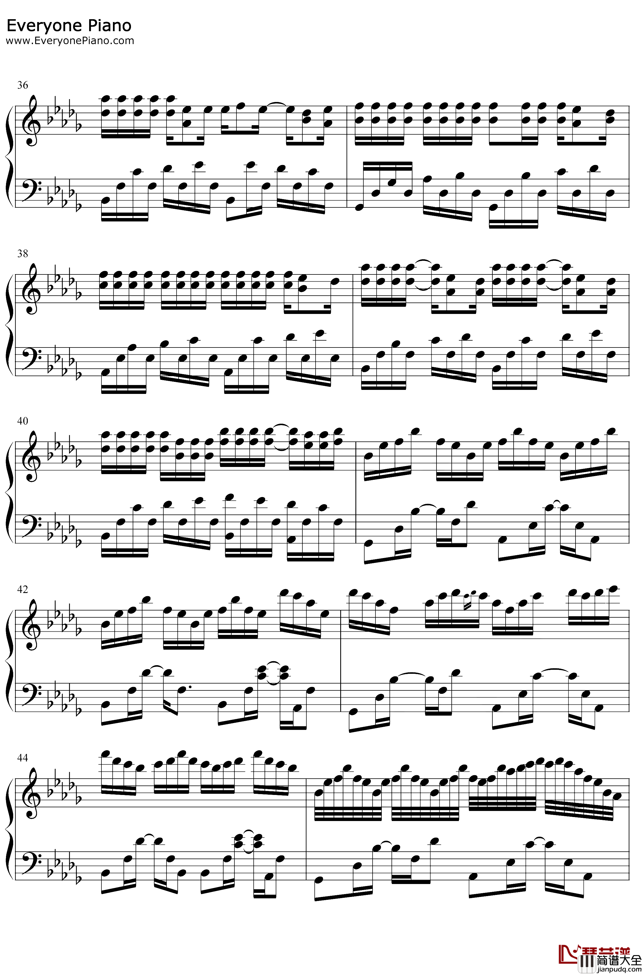 夜の光钢琴谱_近藤隆_月歌OST