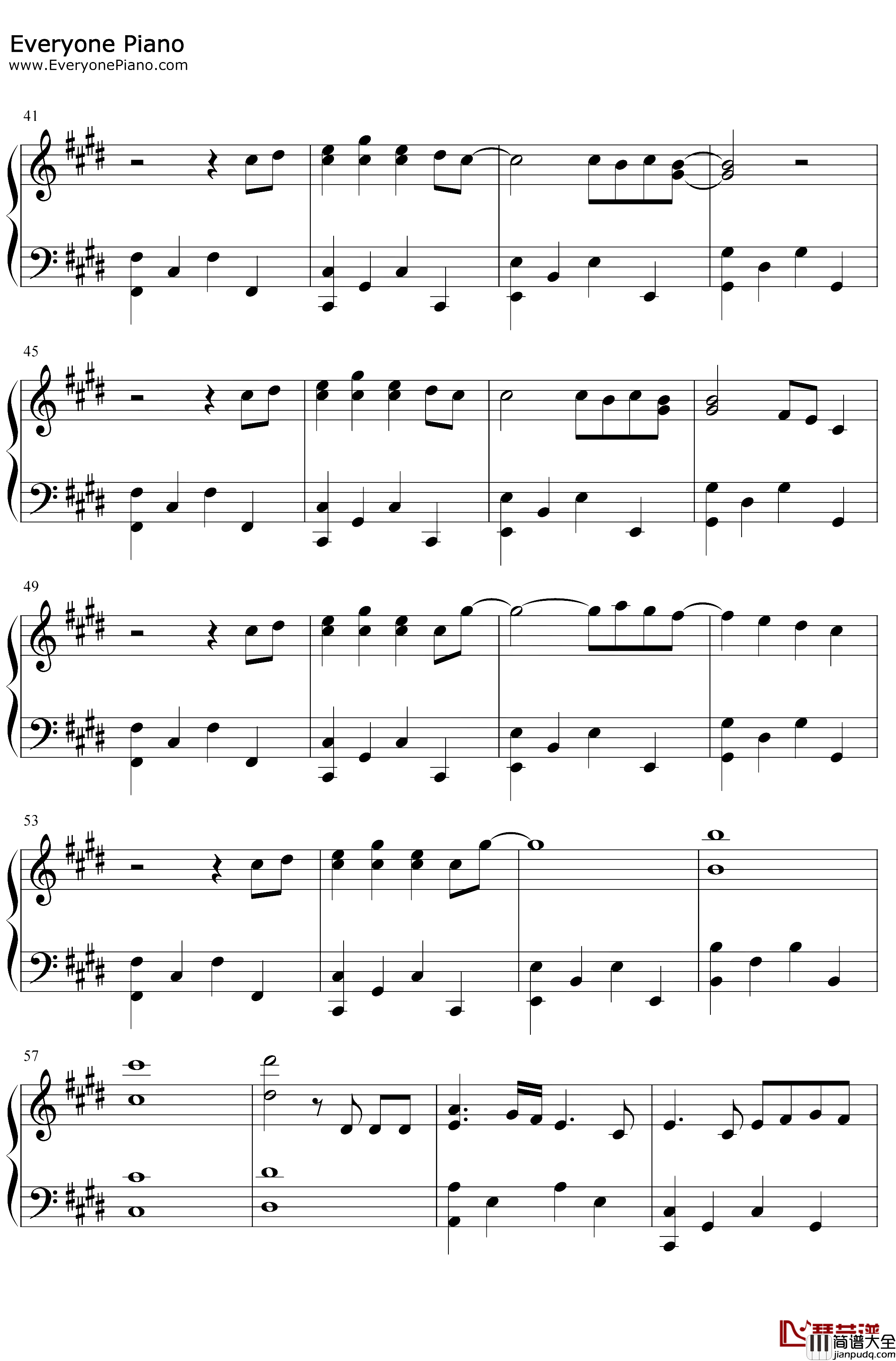 Birds钢琴谱_ImagineDragonsElisa_ImagineDragonsftElisa