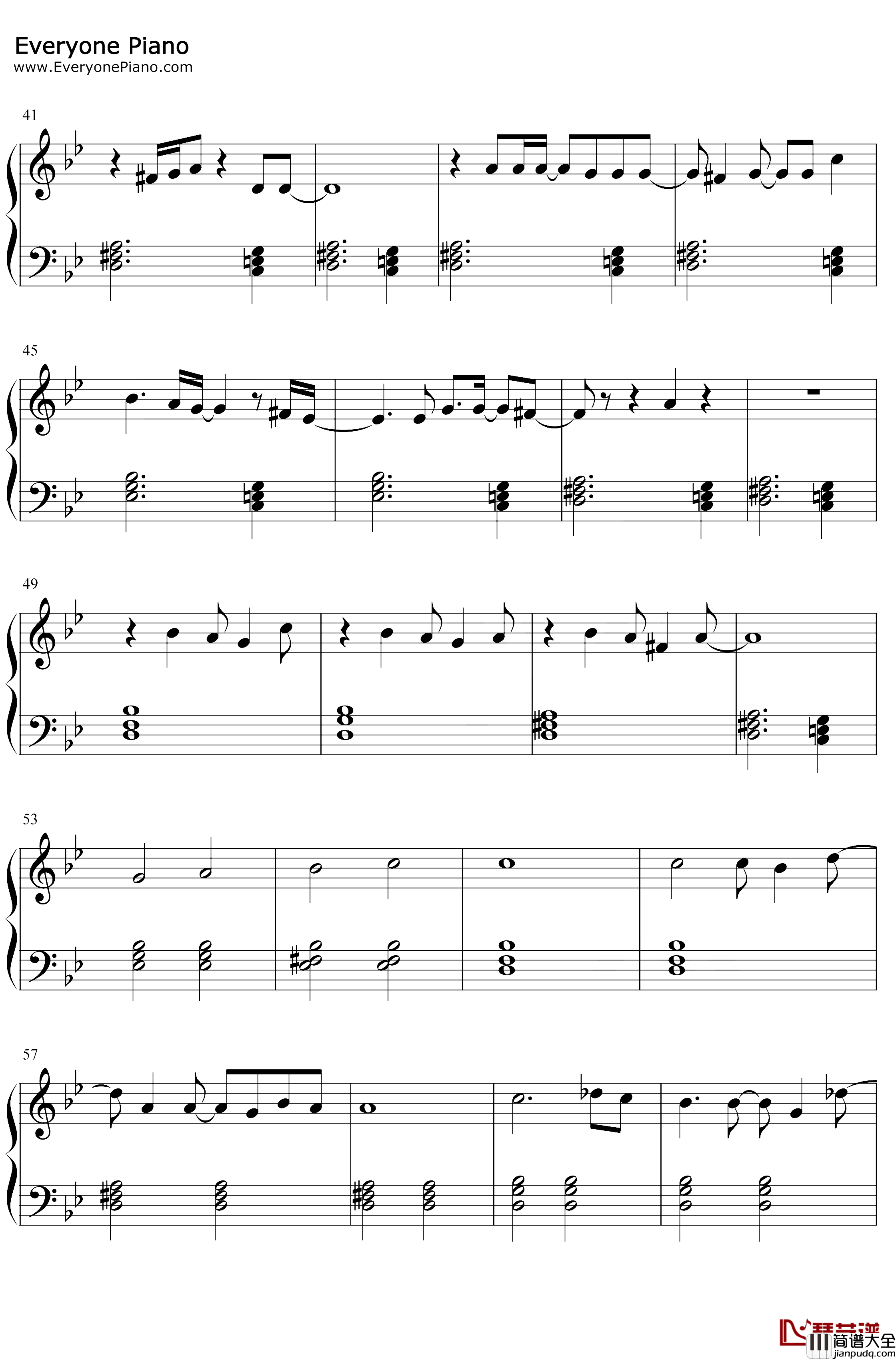 The_Game_Is_Over钢琴谱_Evanescence_Evanescence