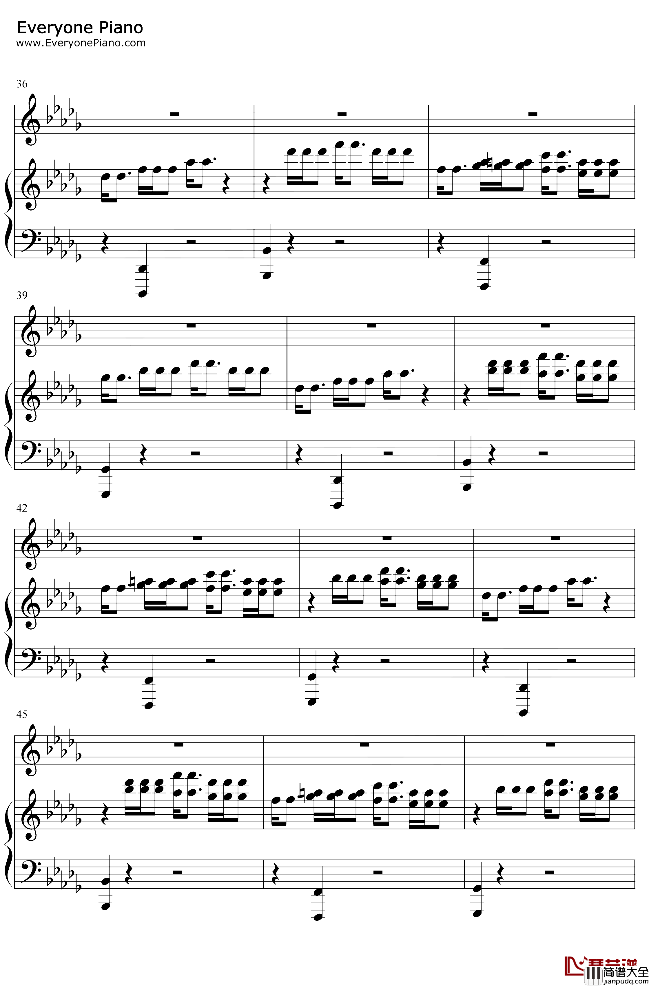 Cradles钢琴谱_SubUrban_SubUrban